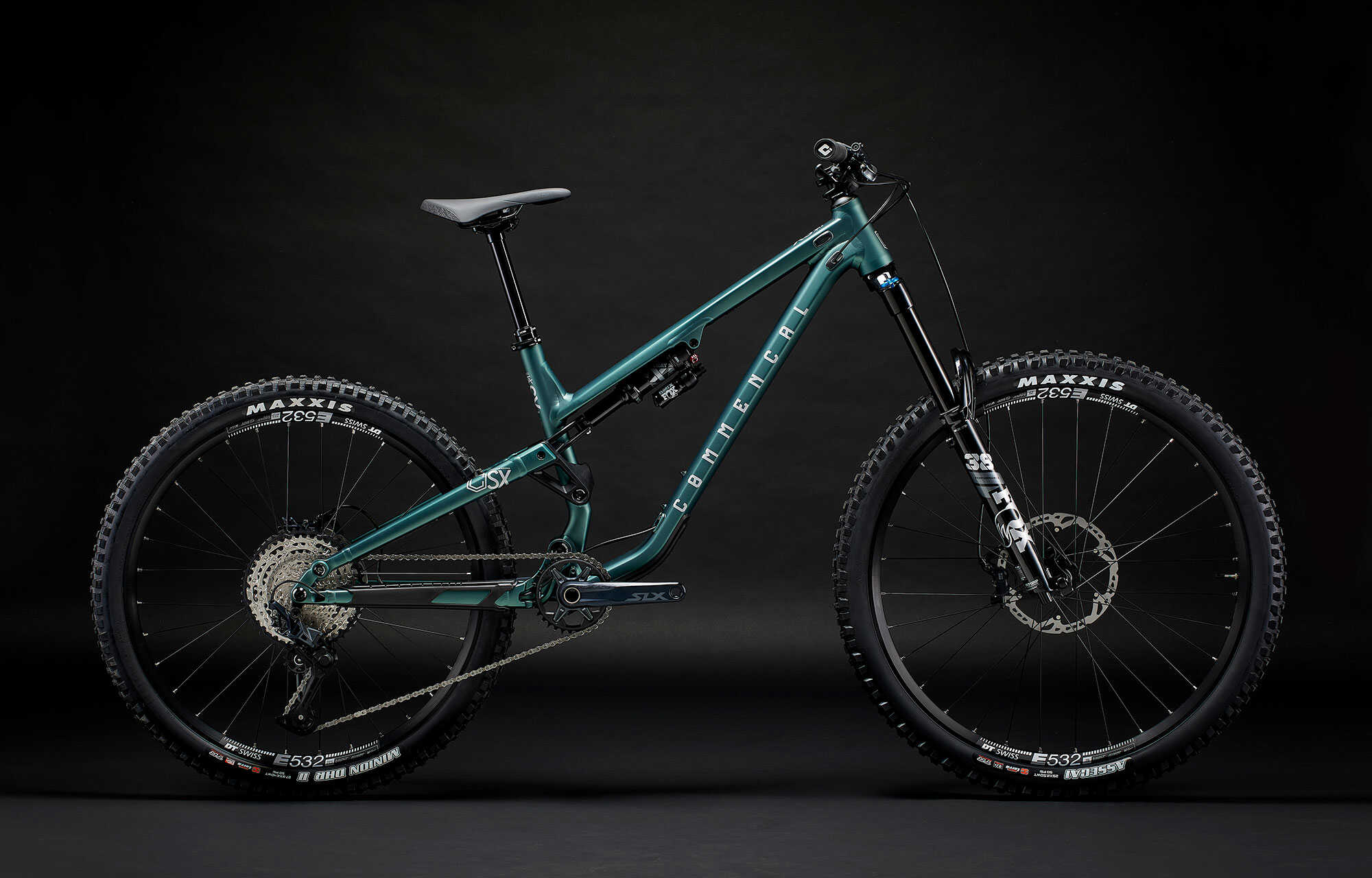 COMMENCAL META SX V4 ESSENTIAL METALLIC GREEN image large number 0