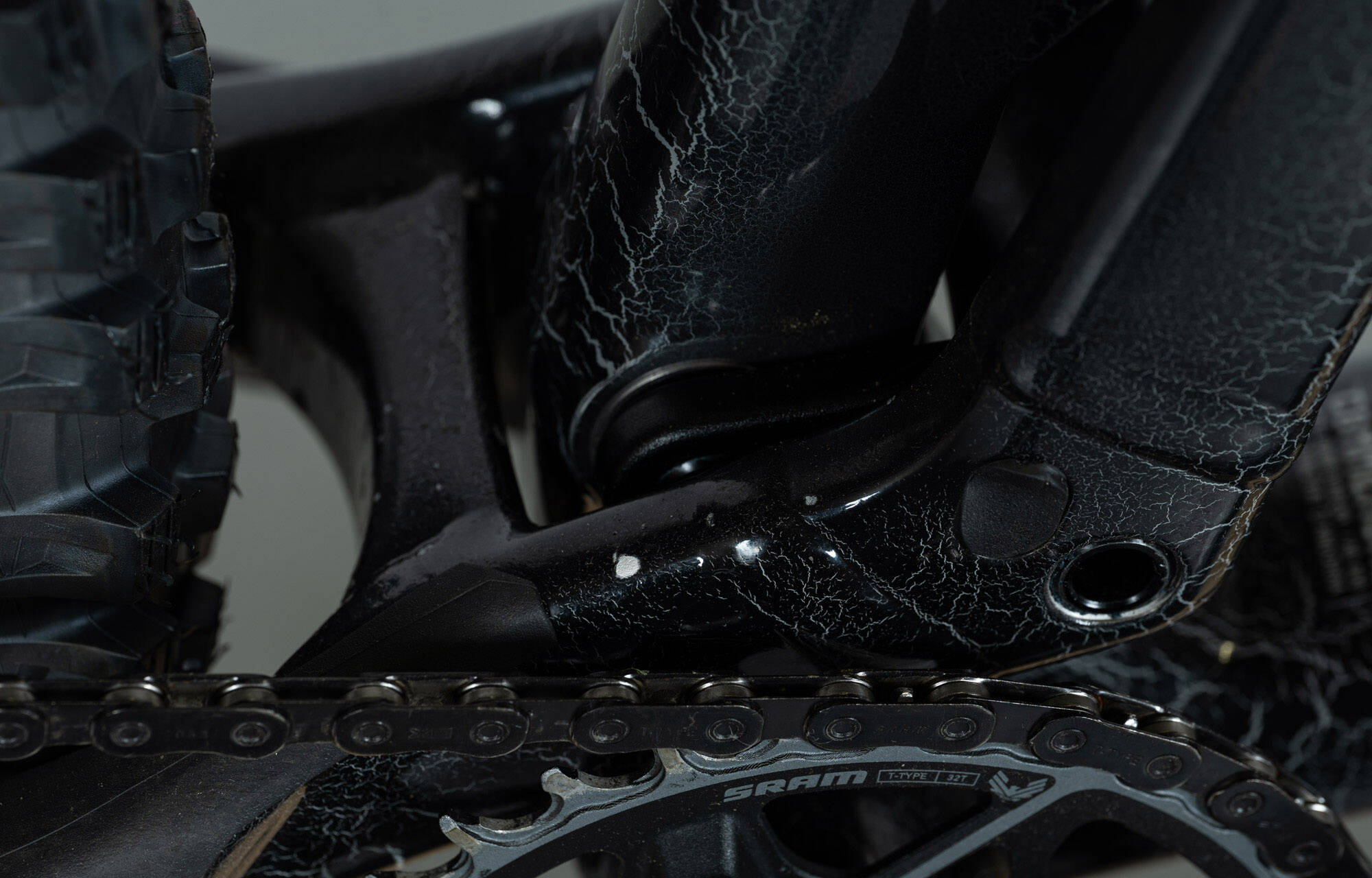 COMMENCAL T.E.M.P.O. T-TYPE CRACKLED BLACK - L (23120503) image large number 8