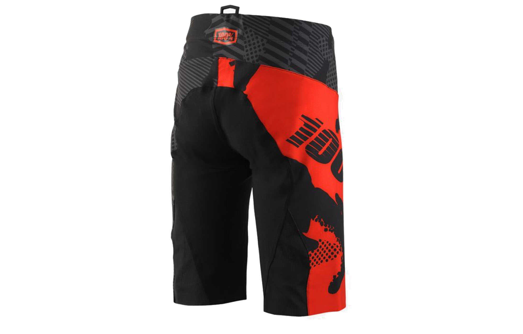 100% R-CORE-X DH SHORTS BLACK CAMO image large number 0
