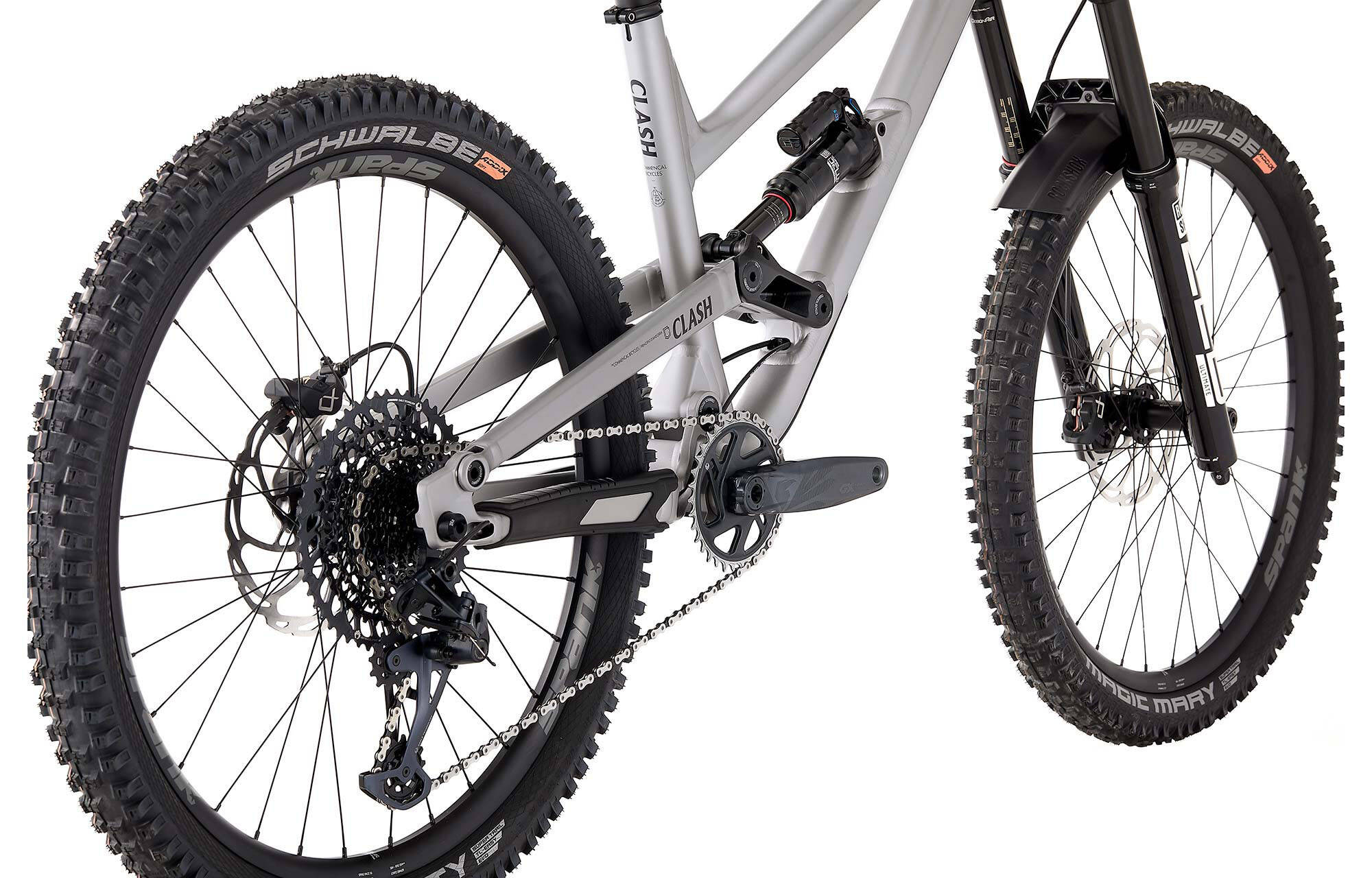 COMMENCAL CLASH RACE SILVER image large number 1