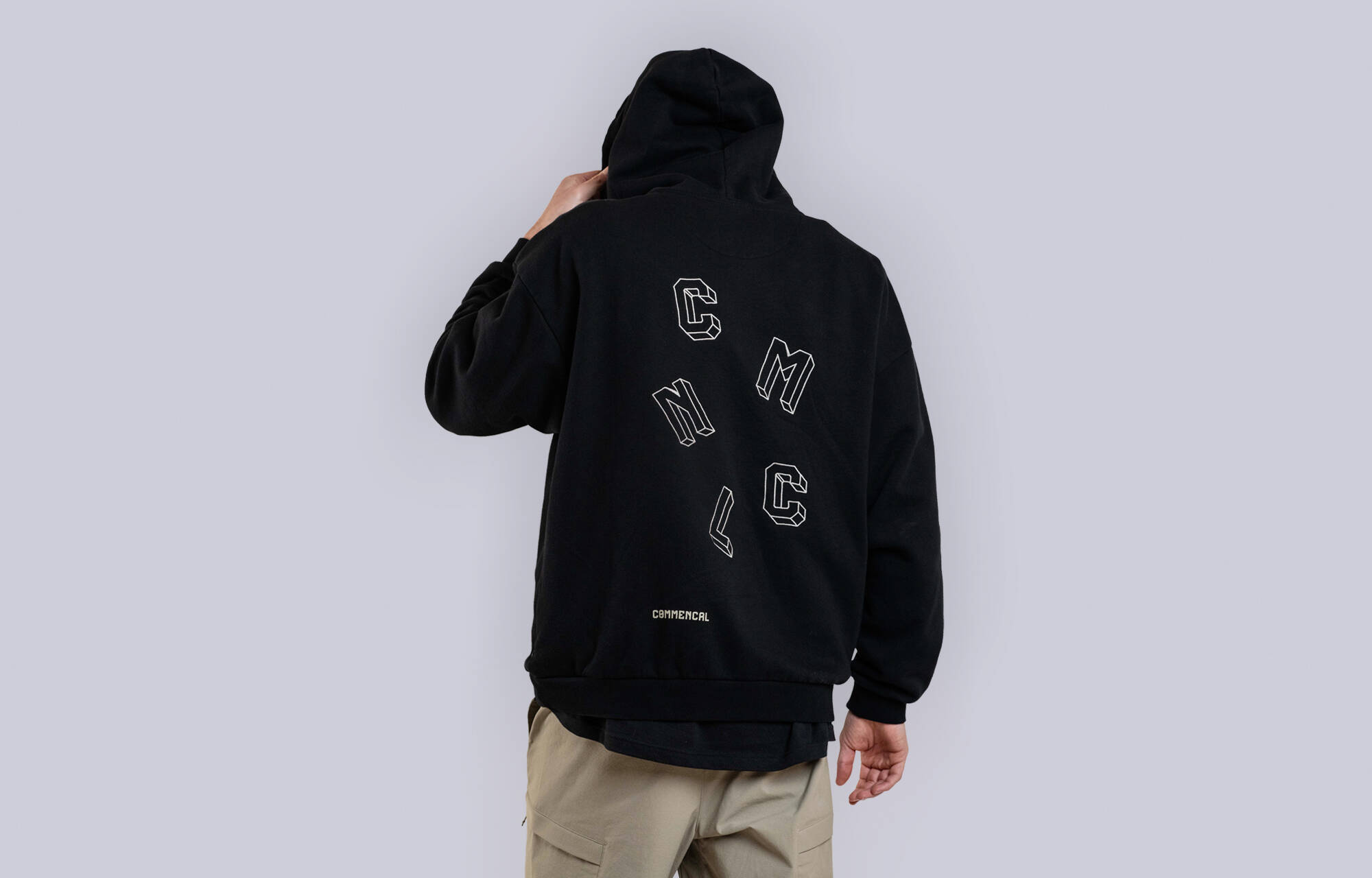 SUDADERA COMMENCAL CMNCL BLACK image large number 2