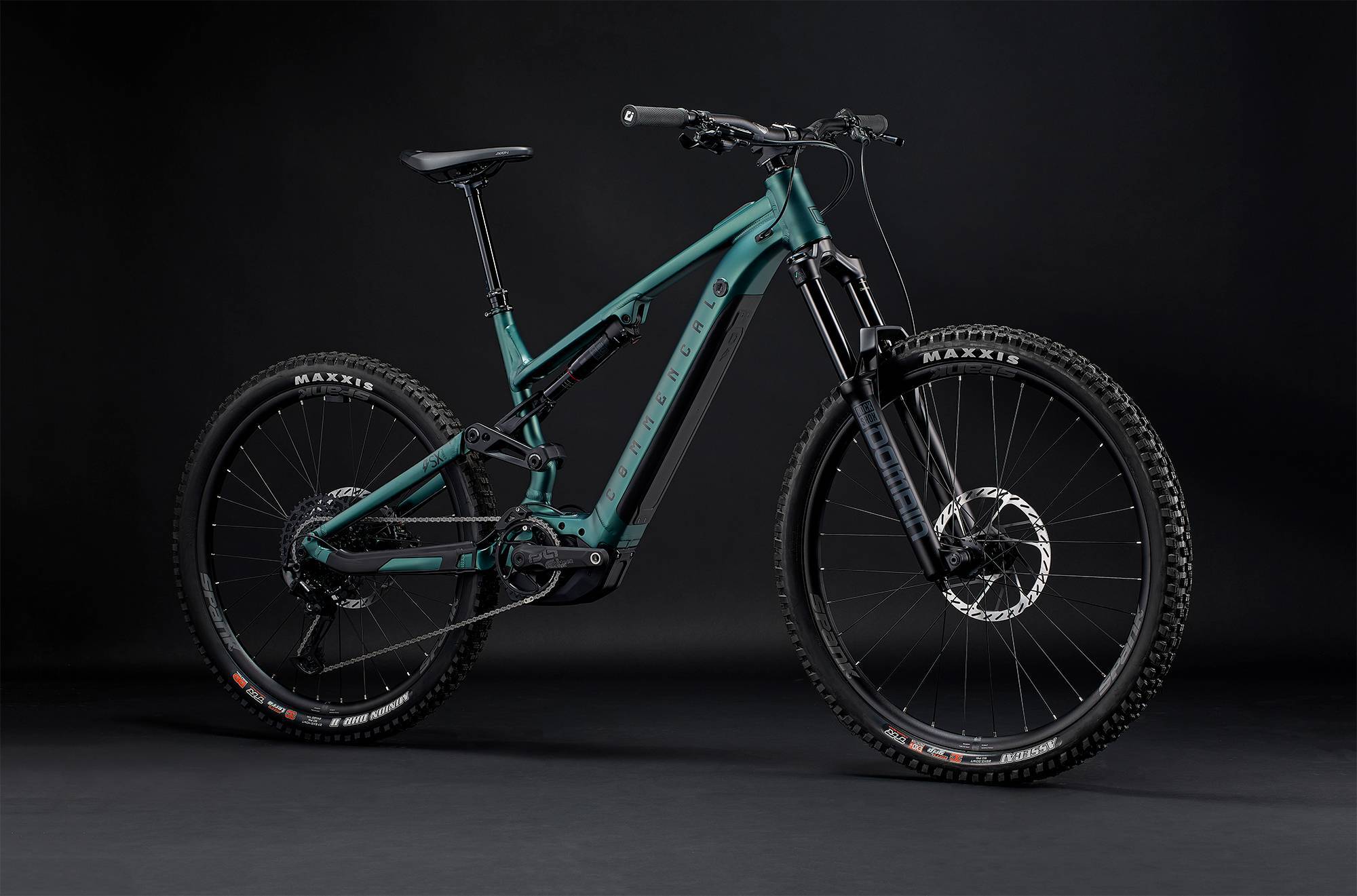 COMMENCAL META POWER SX BOSCH RIDE METALLIC GREEN image large number 1