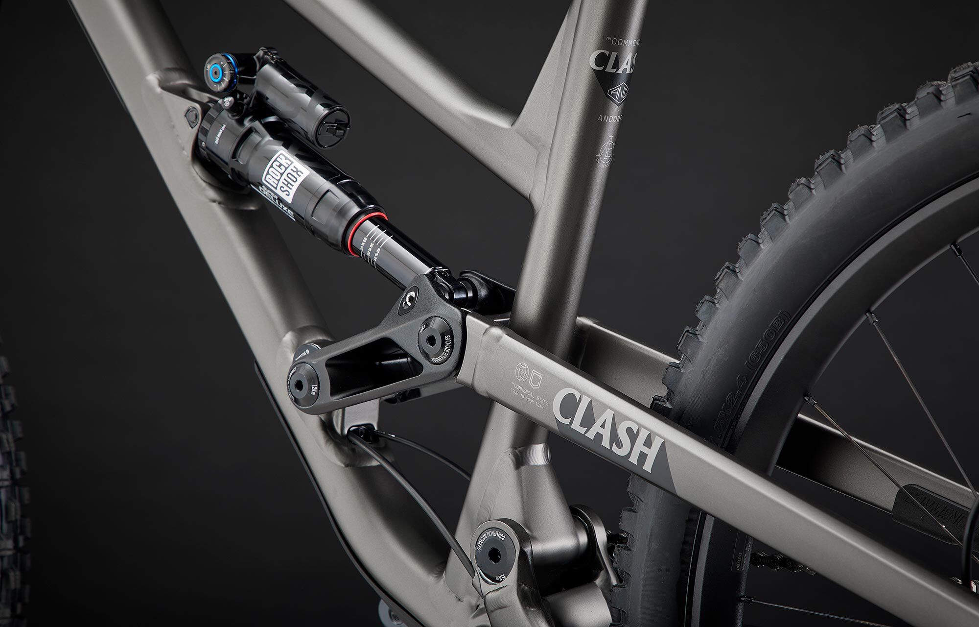 COMMENCAL | COMMENCAL CLASH RACE DARK SLATE NEW ROCKSHOX