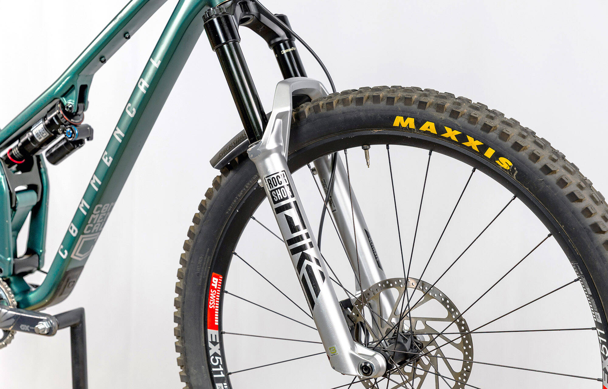 COMMENCAL TEMPO METALLIC GREEN ALC - M (22107004) image large number 3