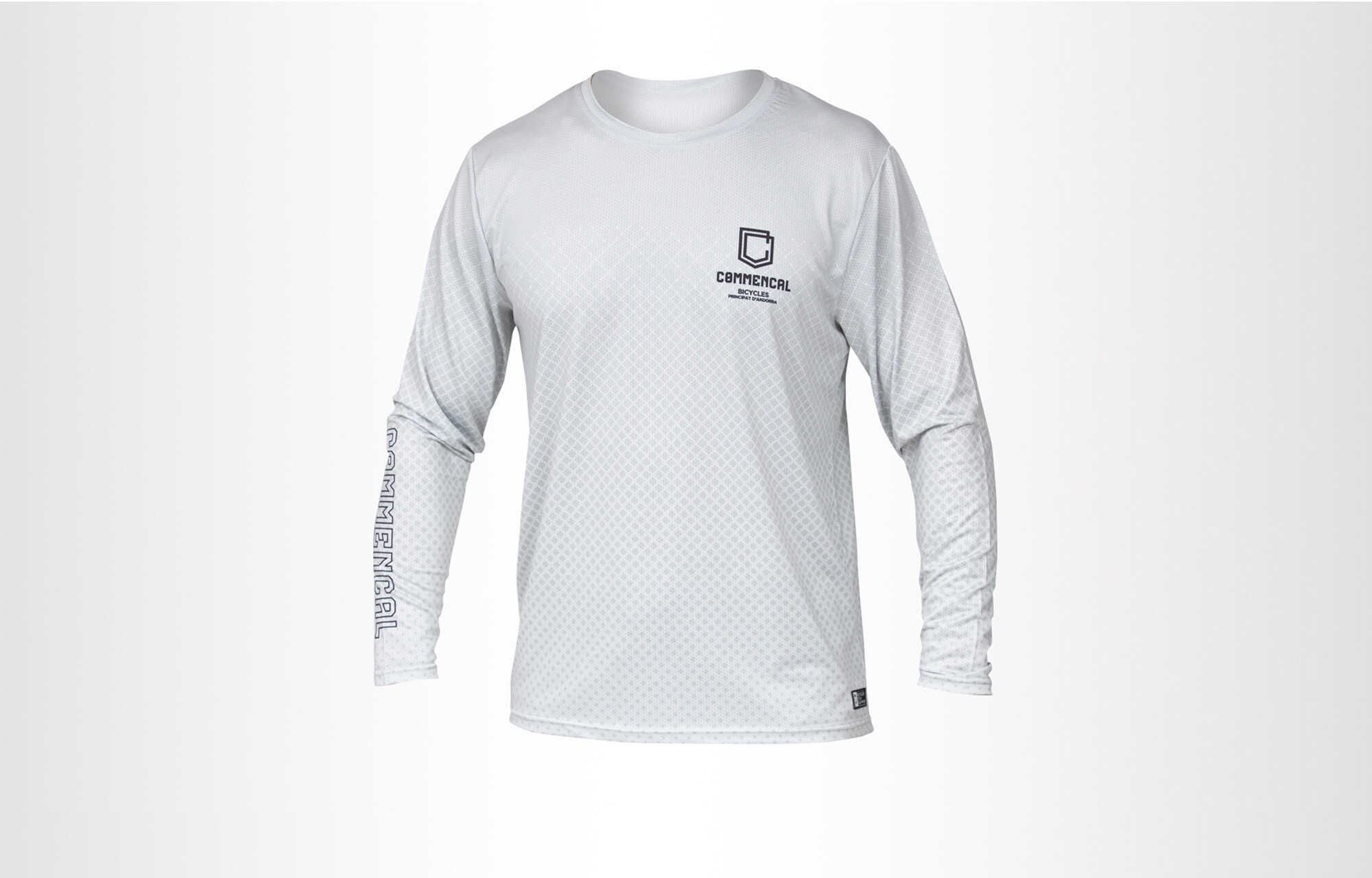 COMMENCAL LONG SLEEVE JERSEY LIGHT GREY image cover number 0