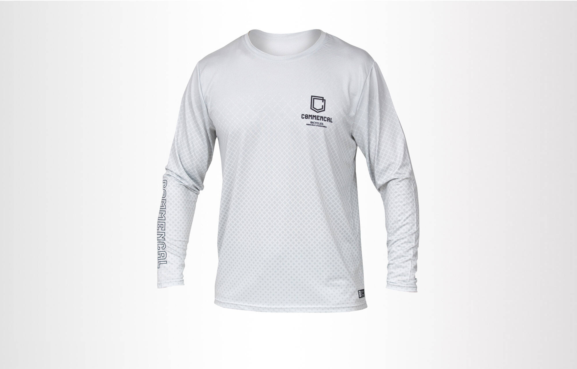 COMMENCAL LONG SLEEVE JERSEY LIGHT GREY image cover number 0