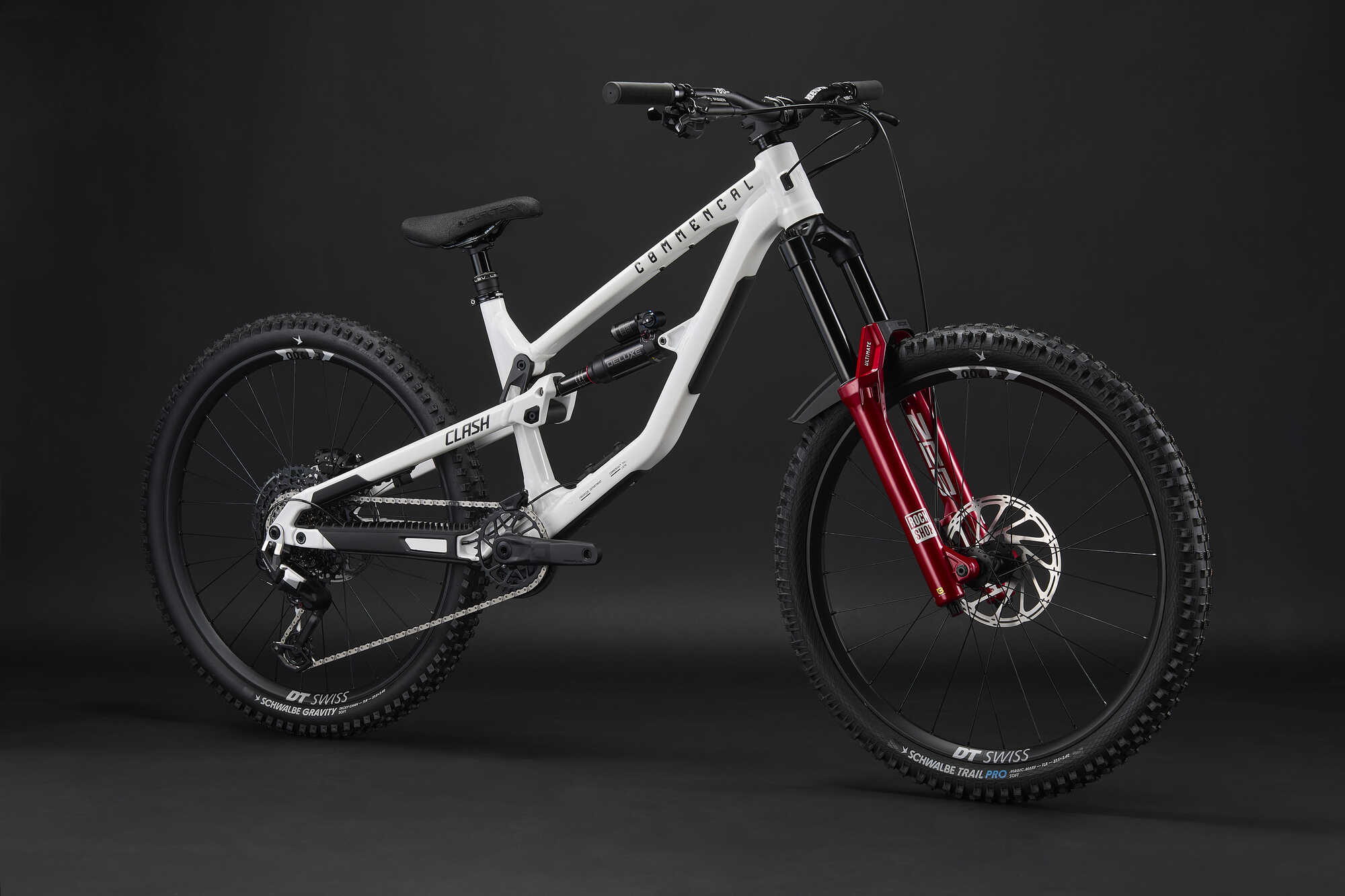 COMMENCAL CLASH V3 ROCKSHOX PURE WHITE 2027 image large number 1