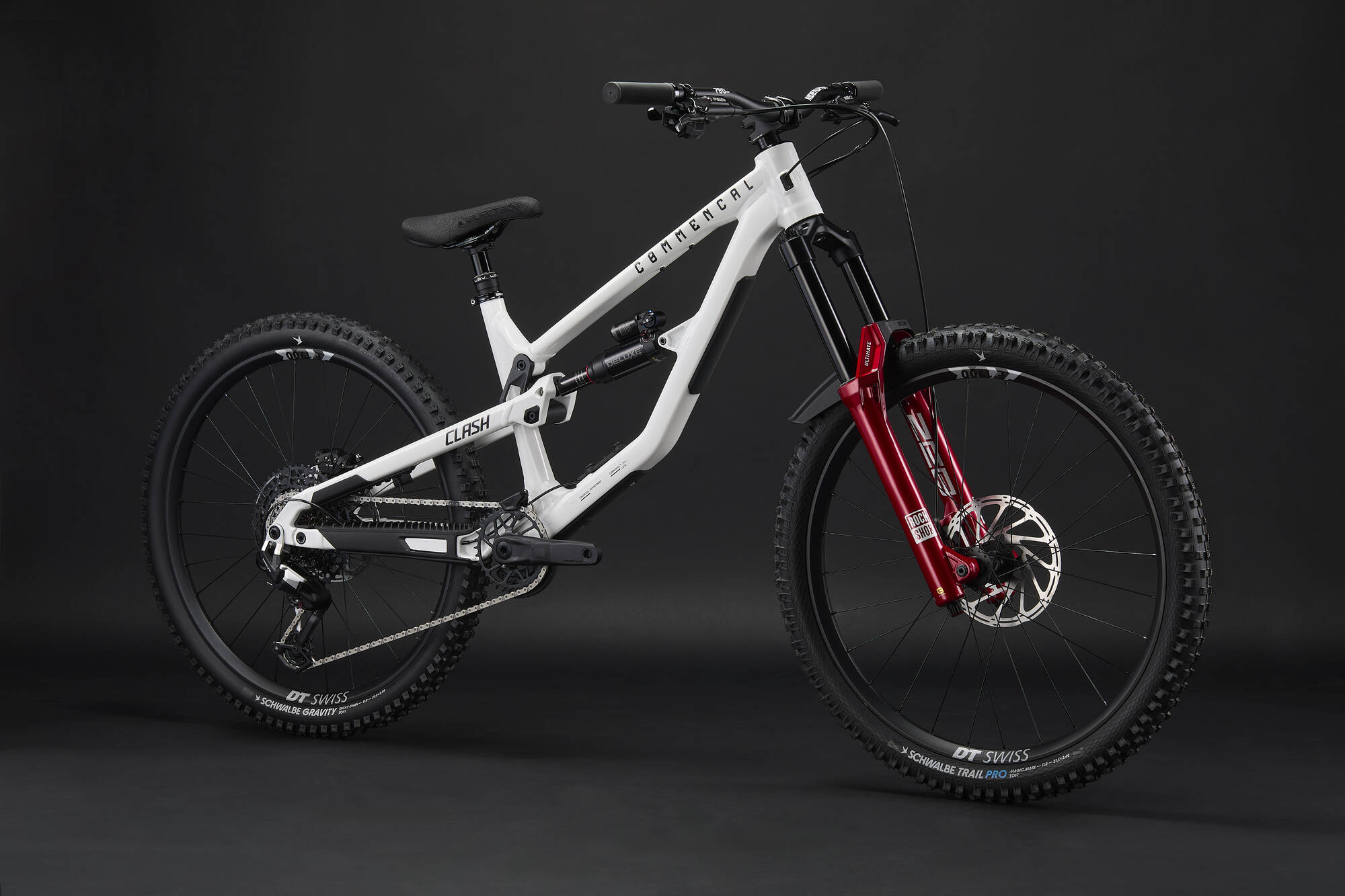 COMMENCAL CLASH V3 ROCKSHOX PURE WHITE 2027 image large number 1