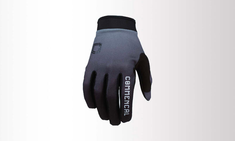 COMMENCAL CORPORATE ELASTICATED GLOVES BLACK