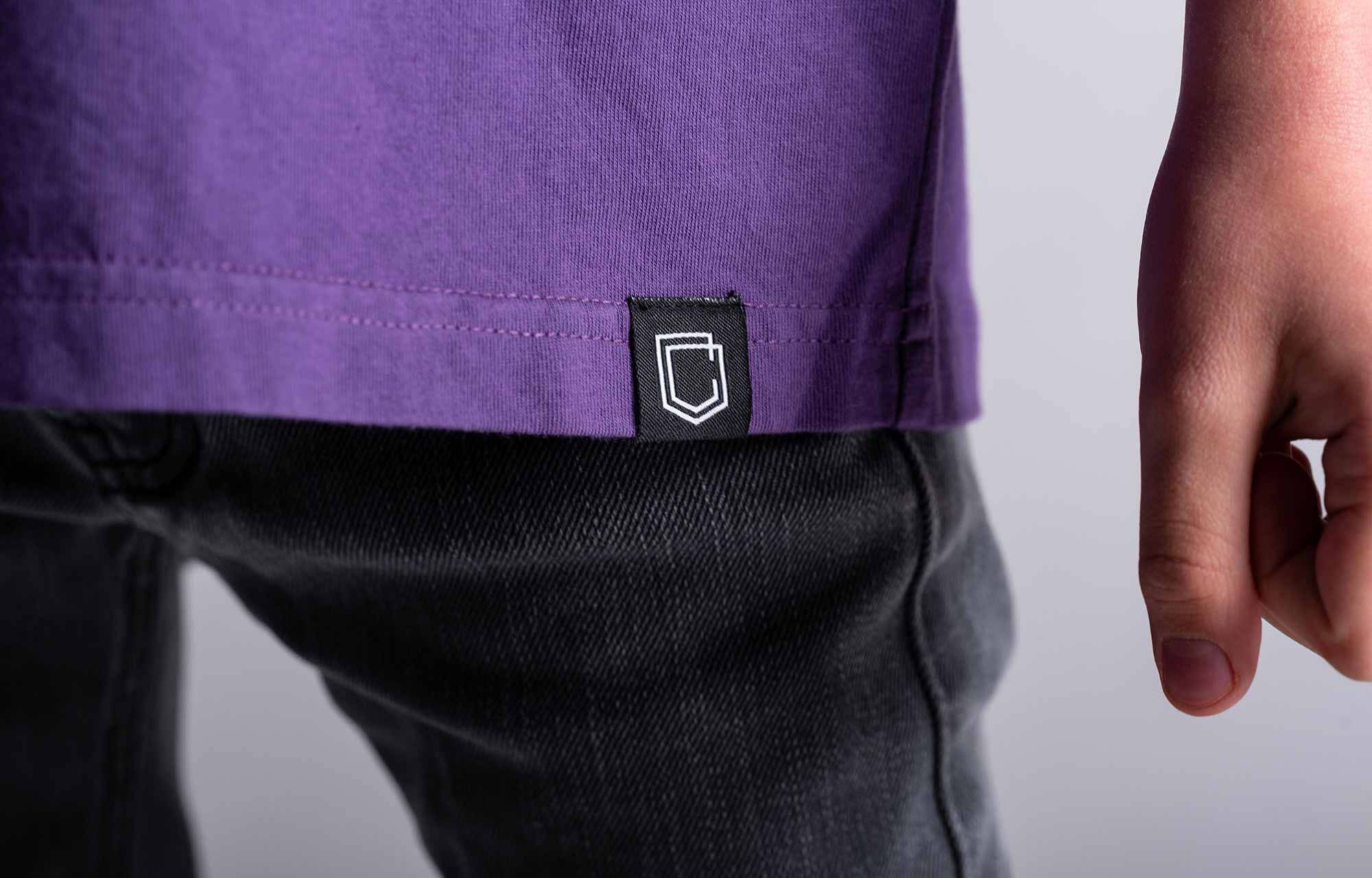 T-SHIRT COMMENCAL KIDS OLD PURPLE image large number 3