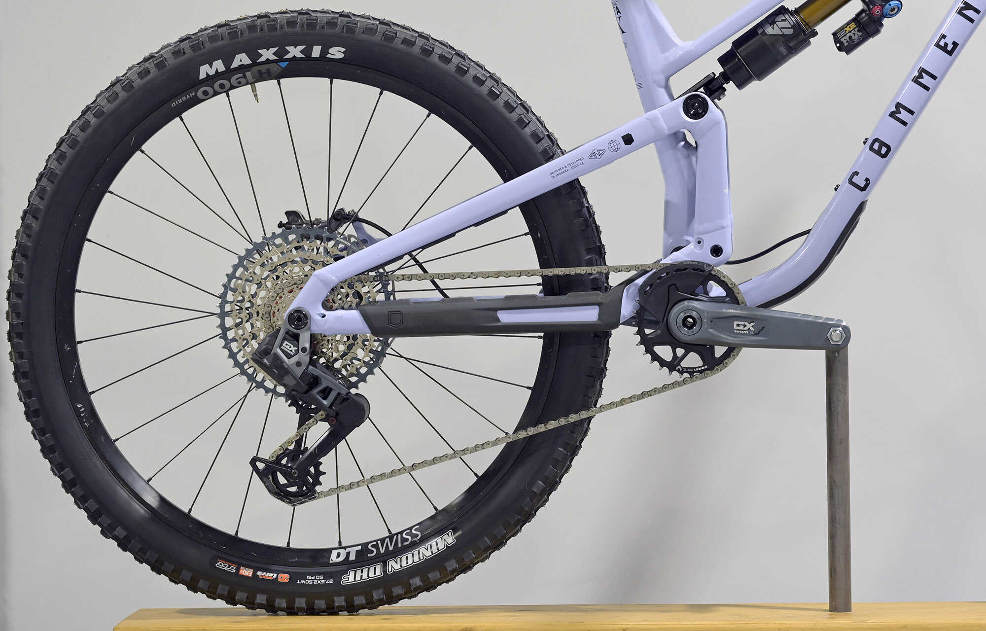 COMMENCAL META SX V5 T-TYPE LIGHT PURPLE / BLACK ALC - L (23100066) image large number 0