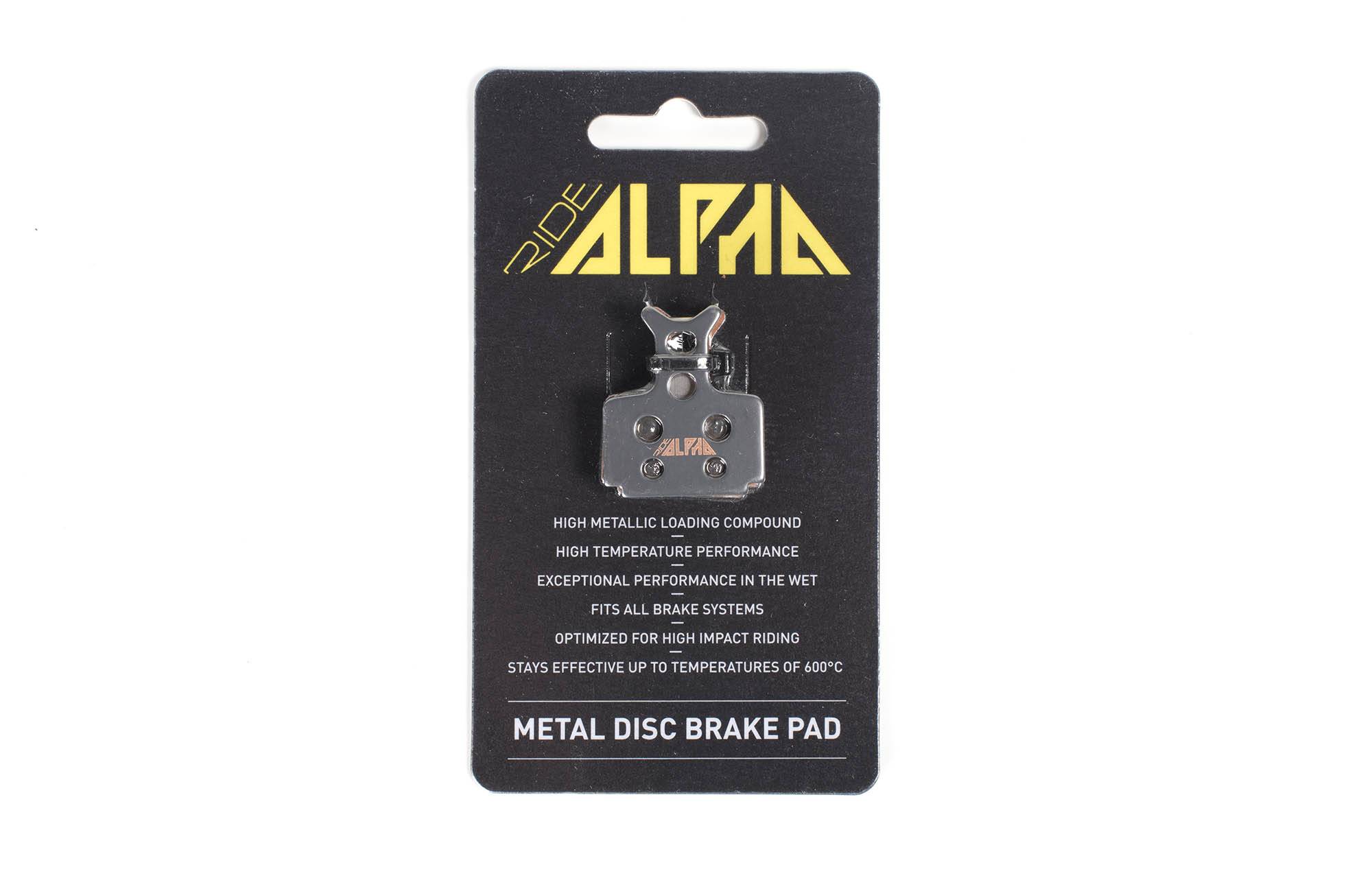 BALATAS DE FRENO RIDE ALPHA METALICAS - FORMULA THE ONE/R1/MEGA/RX image cover number 0