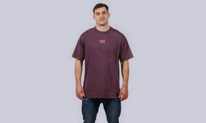 T-SHIRT COMMENCAL WASHED WINE