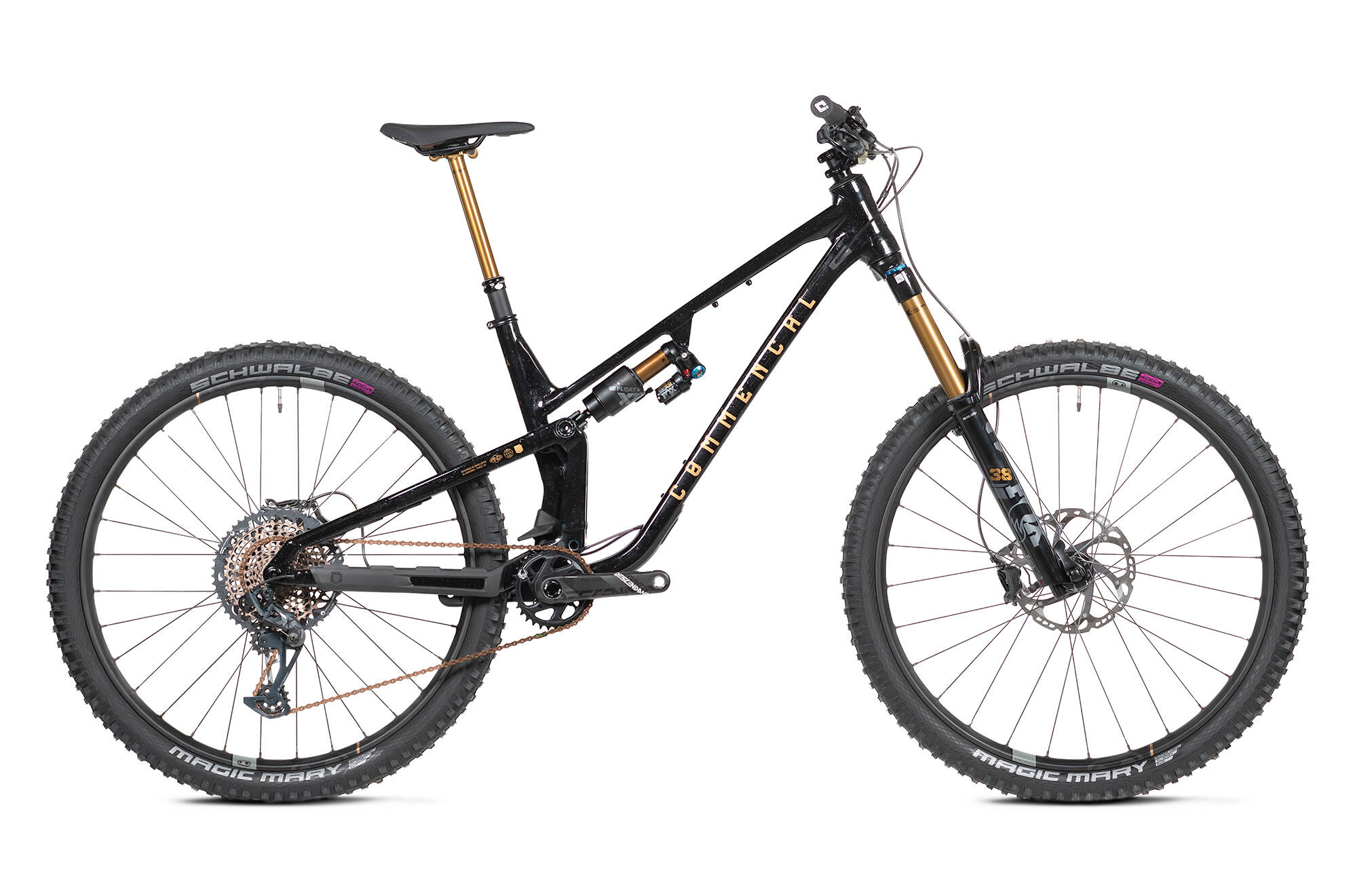 COMMENCAL META V5 LIMITED EDITION GLITTERY BLACK image cover number 0
