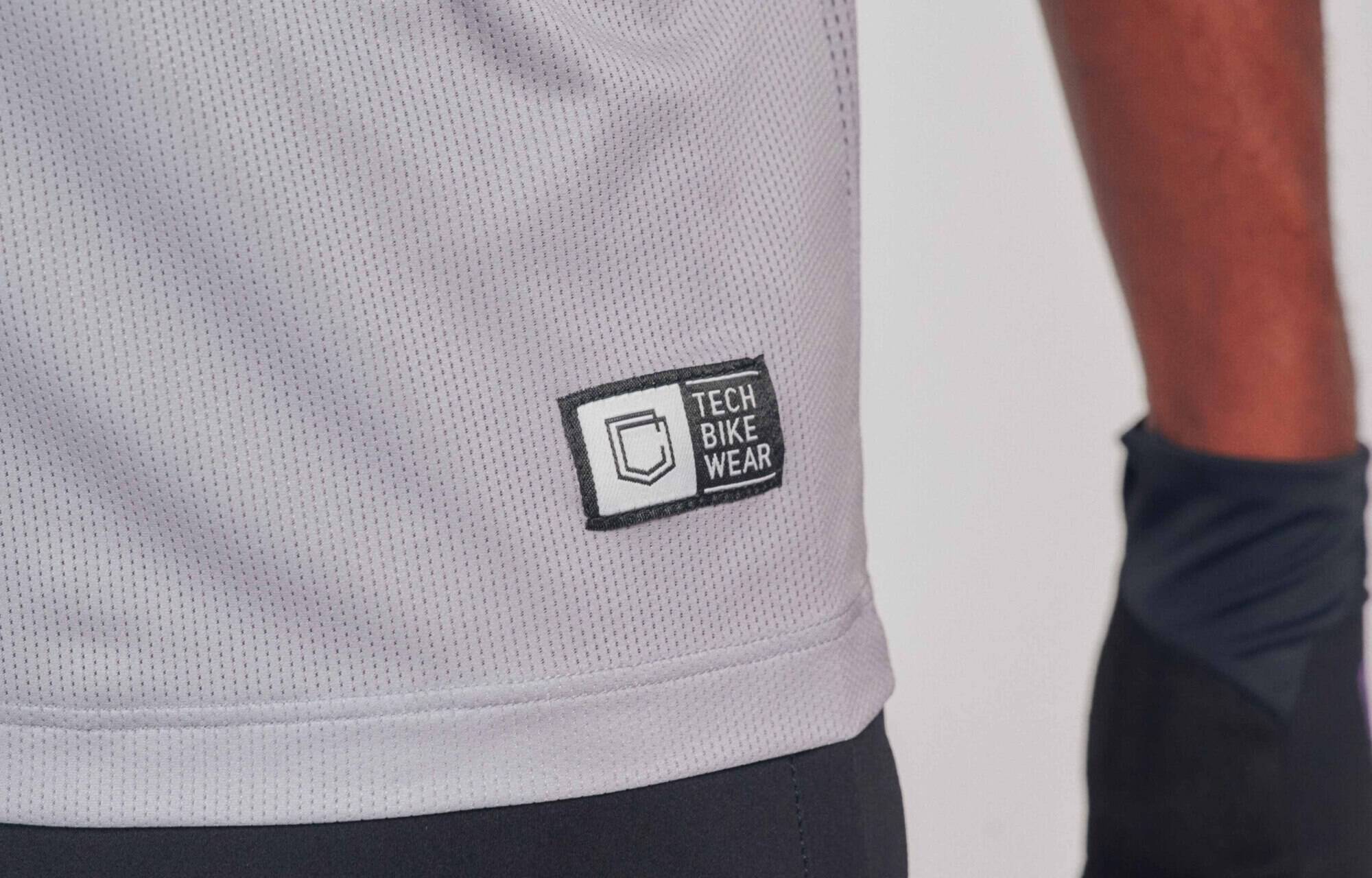 COMMENCAL LIGHTECH CORPORATE JERSEY SHORT SLEEVE GREY image large number 4
