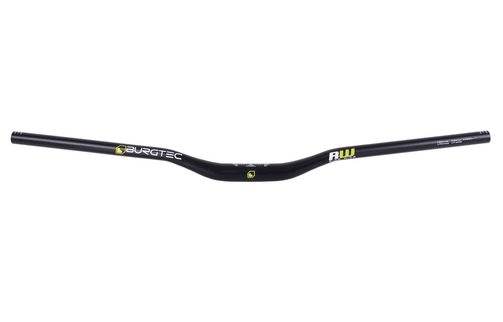 BURGTEC RIDE WIDE DH HANDLEBAR &Oslash;31.8 - RISE 30MM image cover number 0