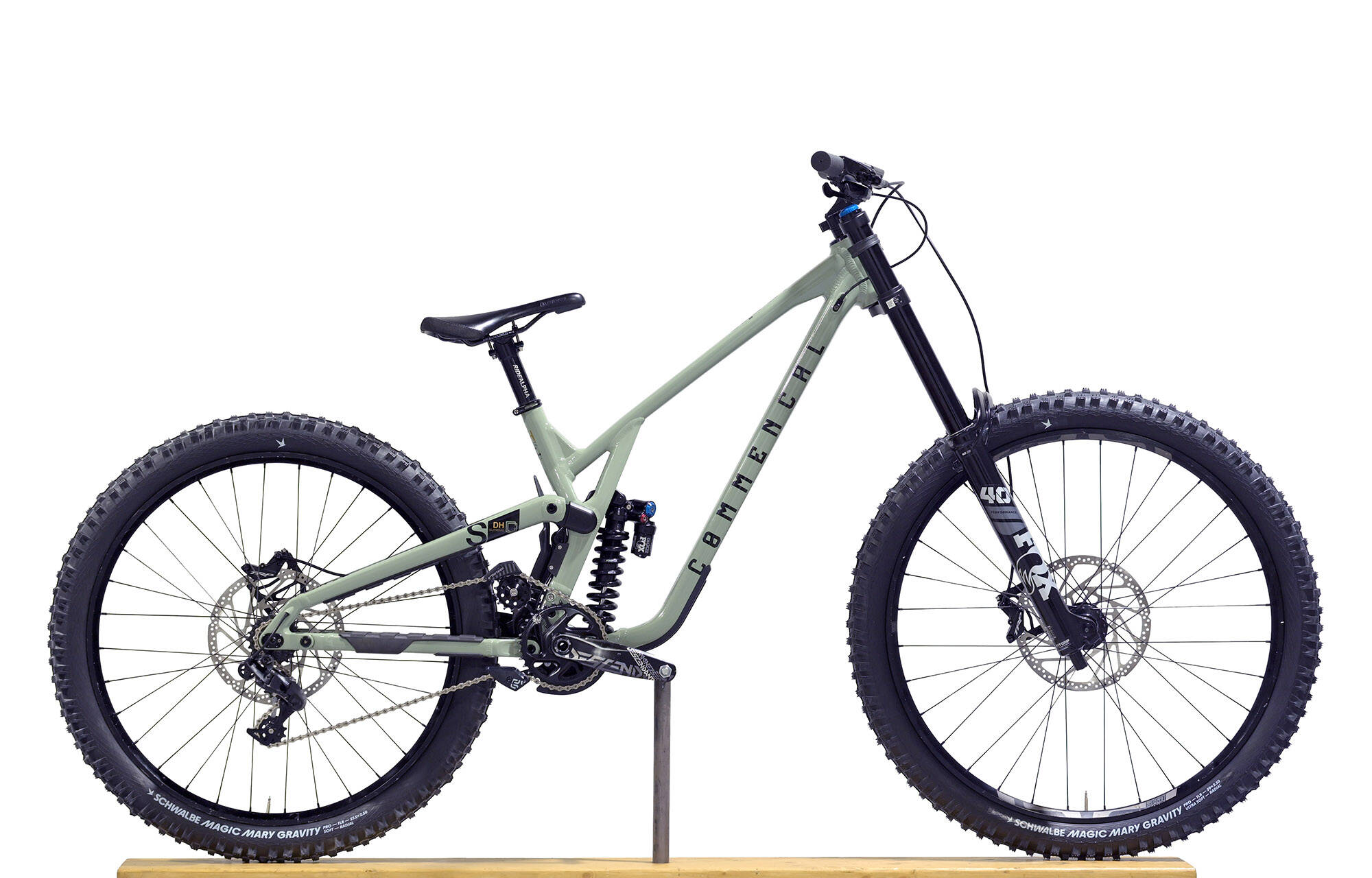 COMMENCAL SUPREME DH V5 ESSENTIAL HERITAGE GREEN - M (22150802) image number null