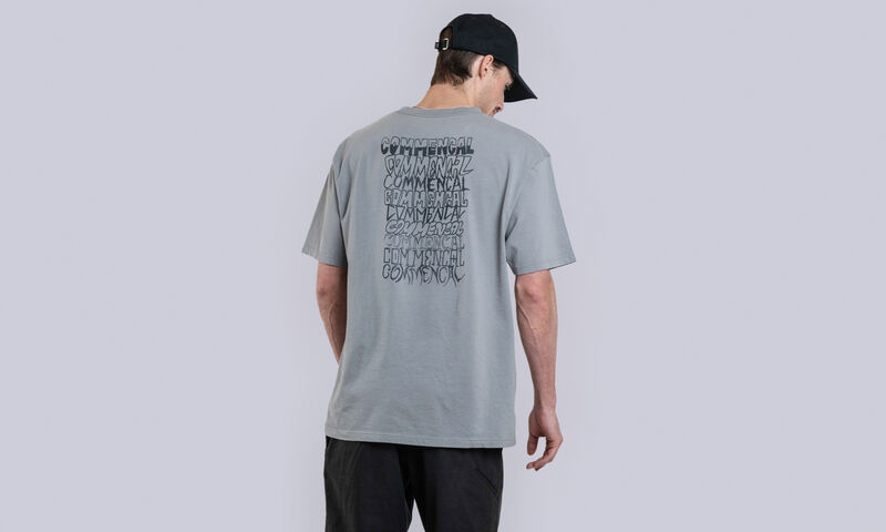 COMMENCAL LOOSE FIT LOGORAMA T-SHIRT GREY