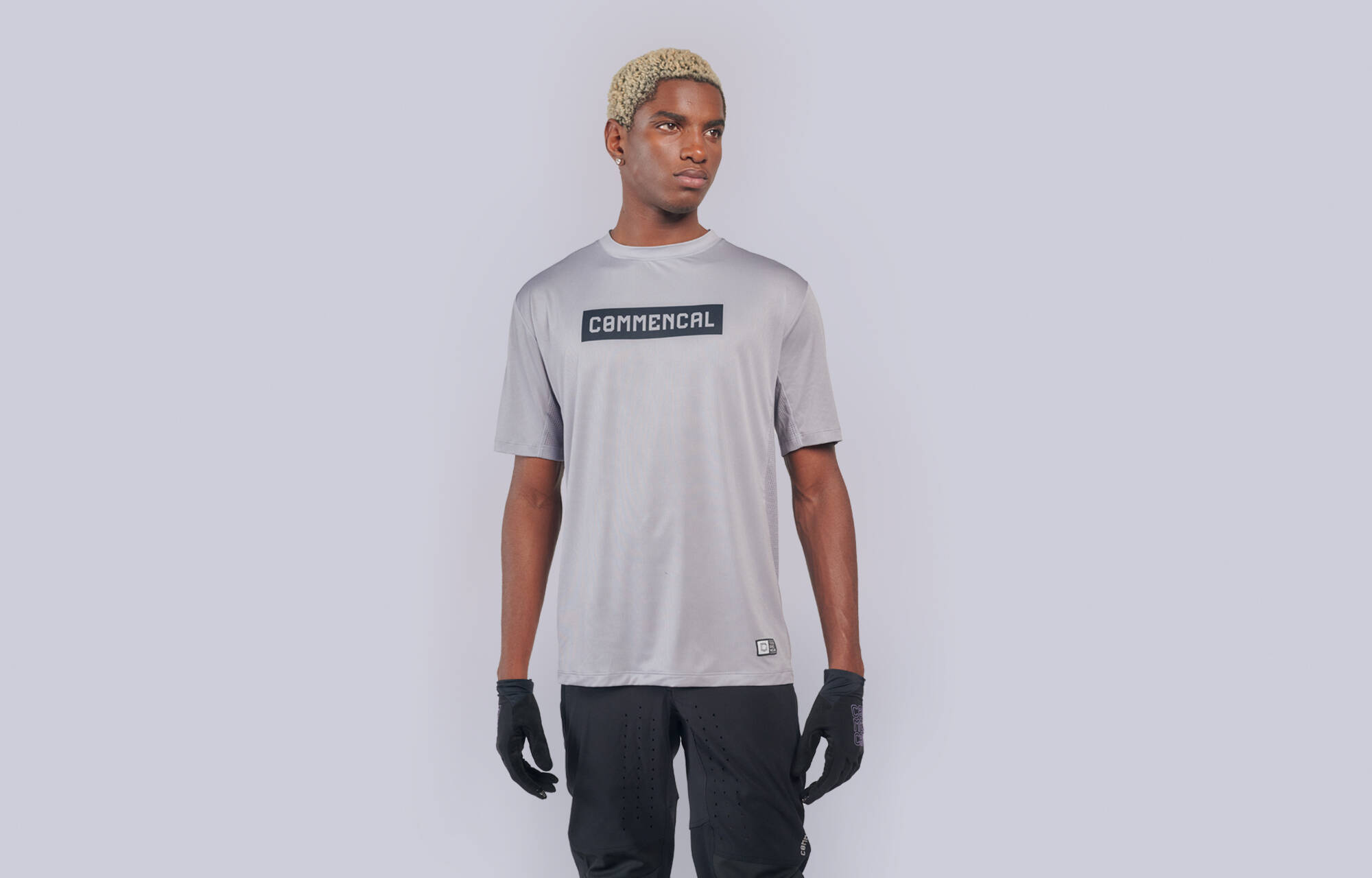 COMMENCAL LIGHTECH CORPORATE JERSEY SHORT SLEEVE GREY image cover number 0