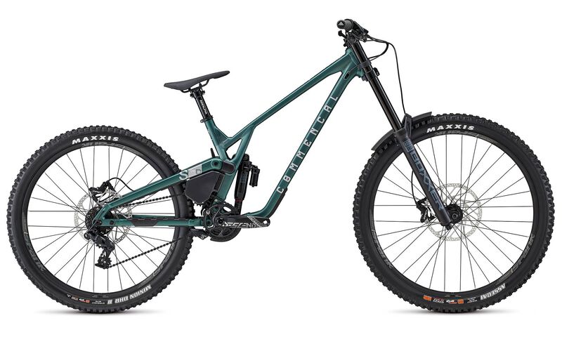 COMMENCAL SUPREME DH V5 RIDE METALLIC GREEN NEW ROCKSHOX