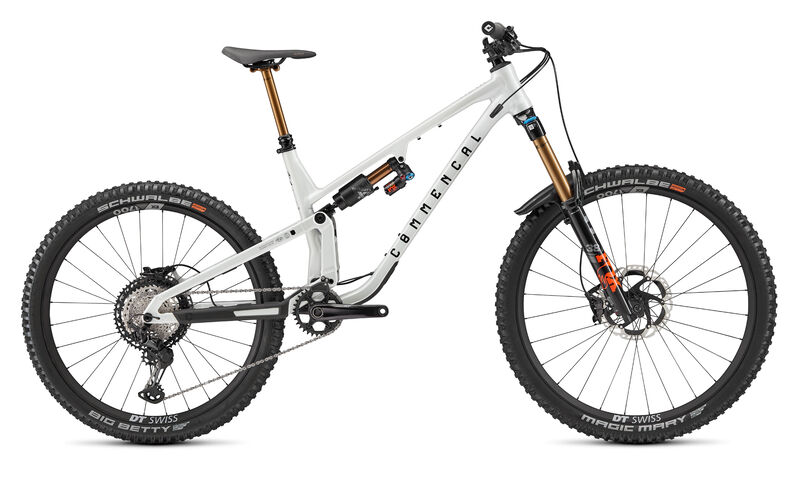 COMMENCAL META SX V5 SIGNATURE CLEAR SILVER