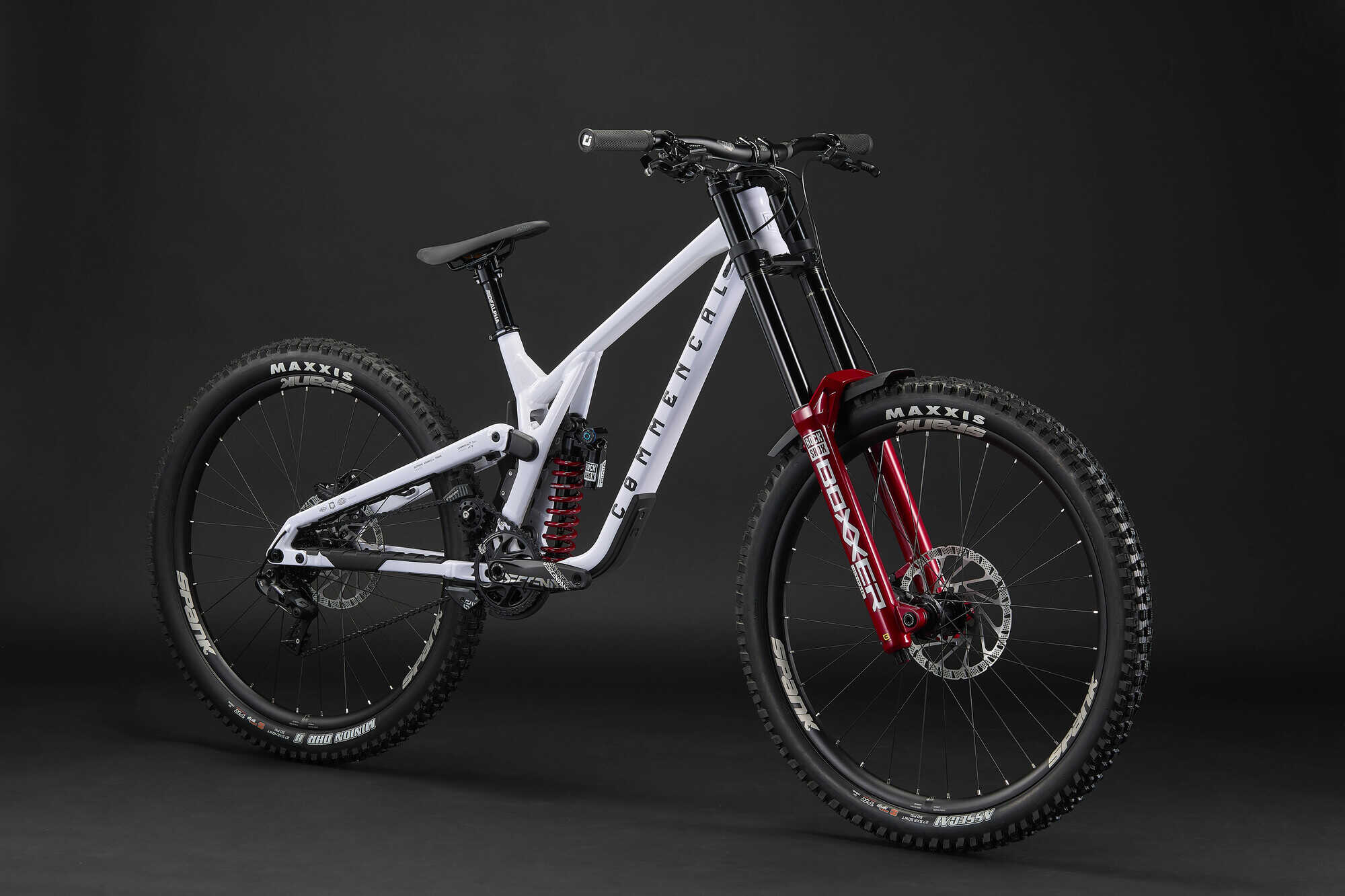 COMMENCAL SUPREME DH V5 XS PURE WHITE 2026 image large number 1