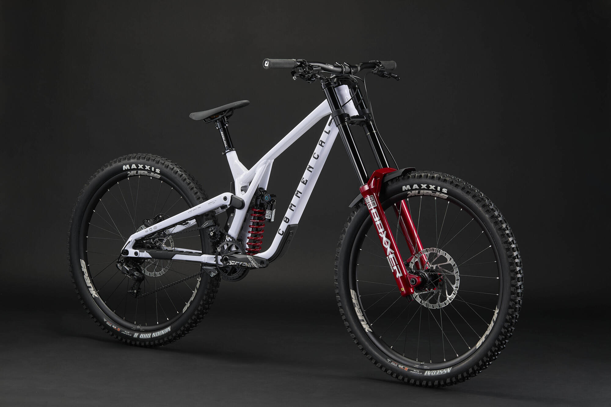 COMMENCAL SUPREME DH V5 XS PURE WHITE 2026 image large number 1