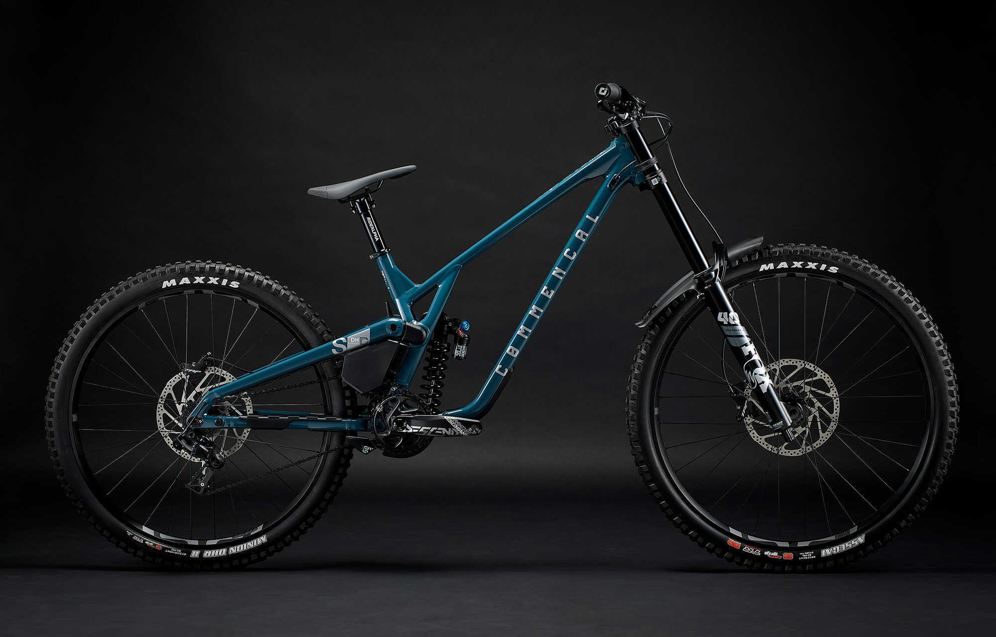 COMMENCAL SUPREME DH V5 ESSENTIAL AQUA BLUE image large number 0