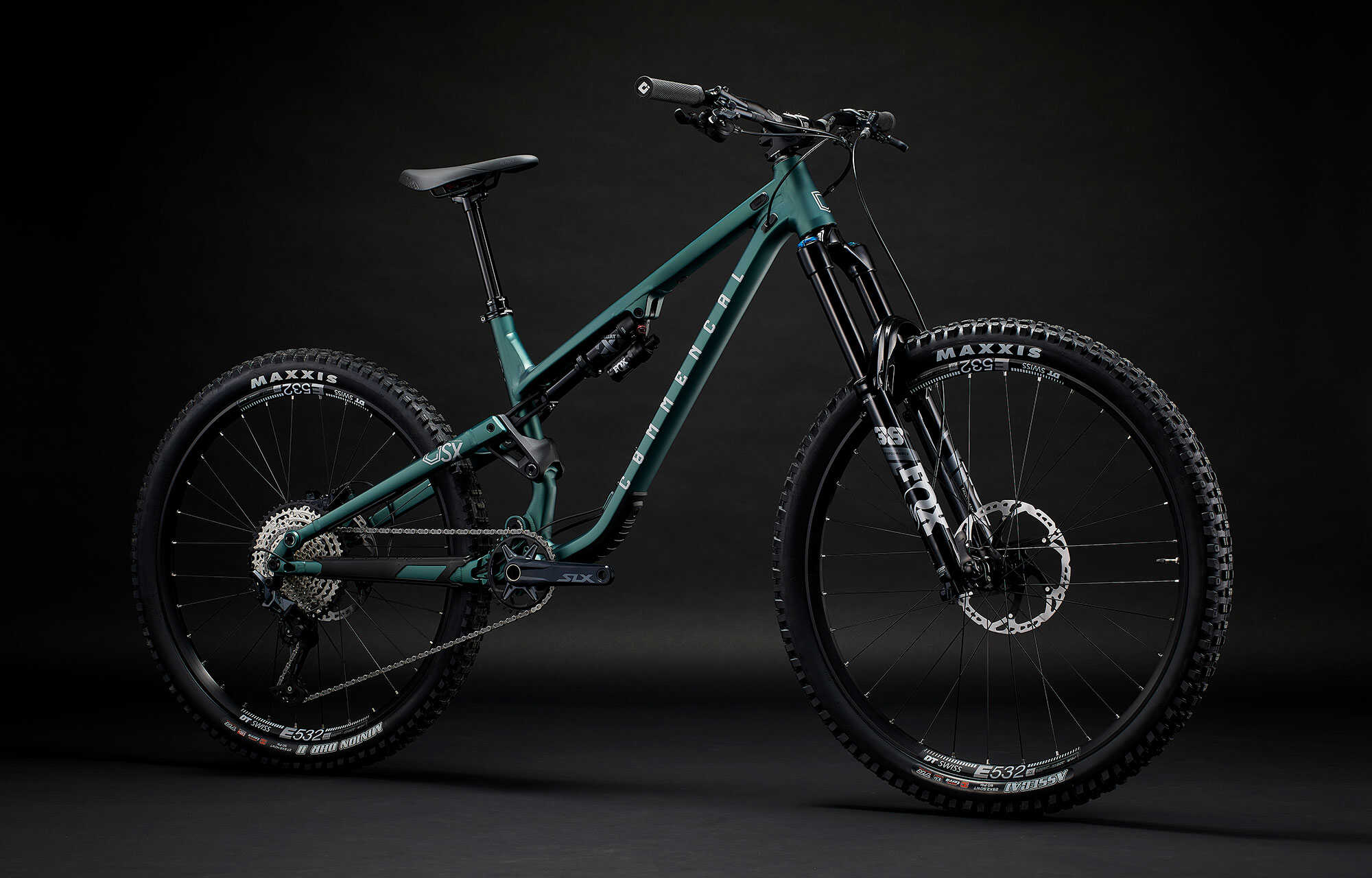 COMMENCAL META SX V4 ESSENTIAL METALLIC GREEN image large number 1
