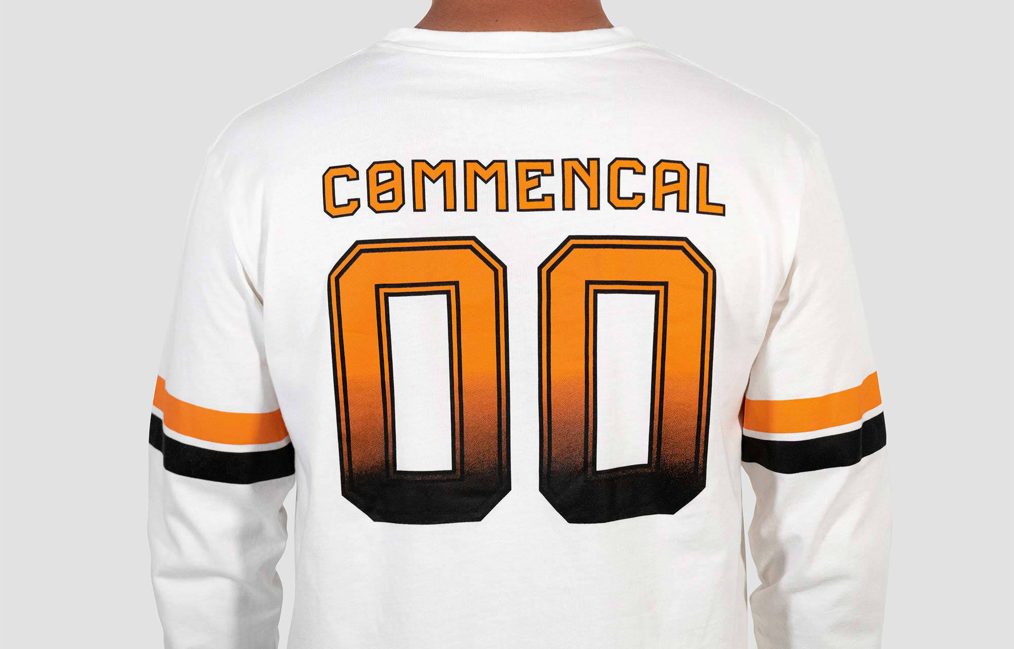 CAMISETA COMMENCAL LOOSE FIT MANCHES LONGUES CMNCL DH CLUB GREIGE image large number 4