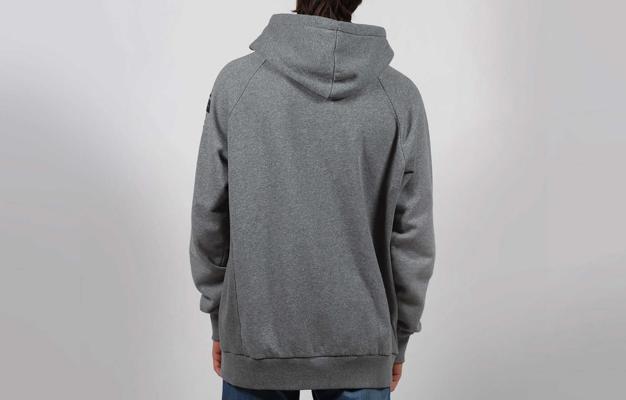 COMMENCAL ZIPPER HOODIE DARK MOLTED GREY image large number 0