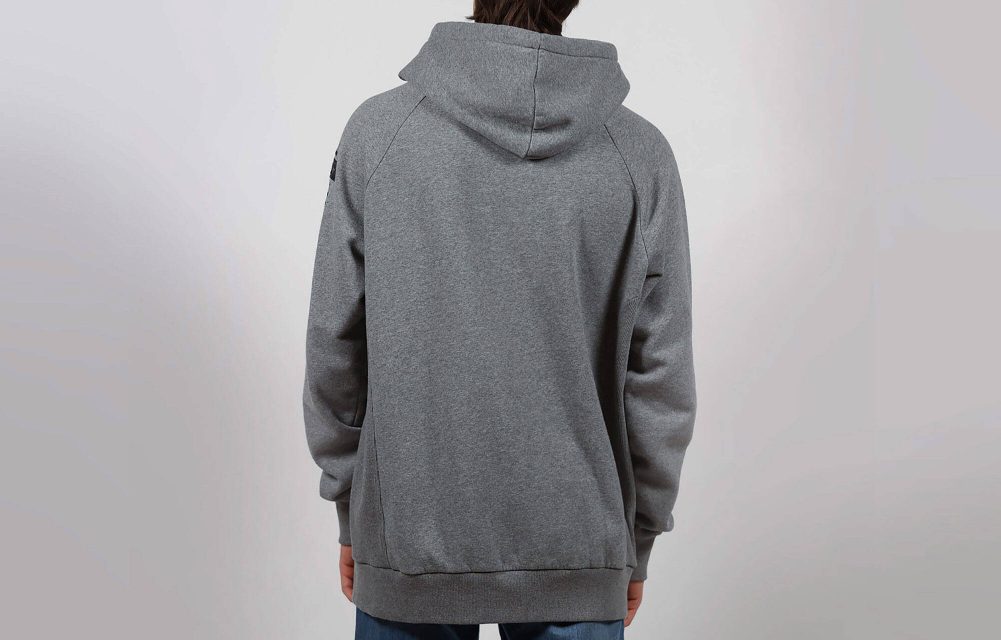 COMMENCAL ZIPPER HOODIE DARK MOLTED GREY image large number 0