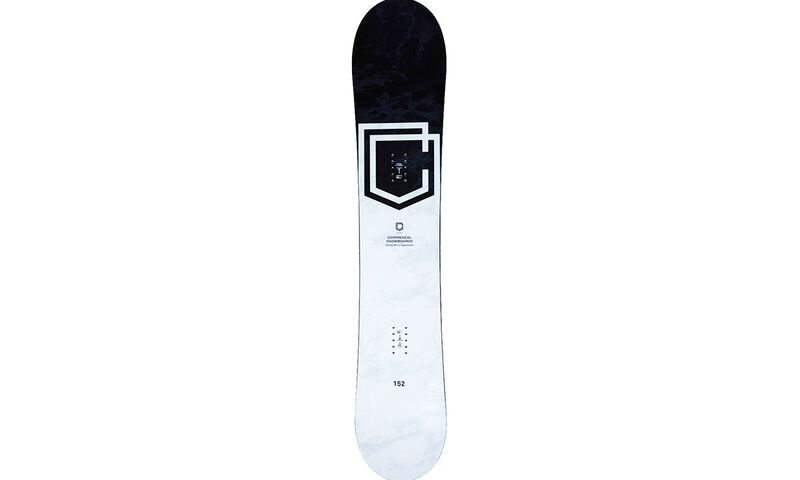 SNOWBOARD COMMENCAL CLASH BLACK & WHITE 152