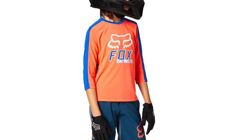 FOX KIDS RANGER 3/4 SLEEVE JERSEY RD ATOMIC PUNCH