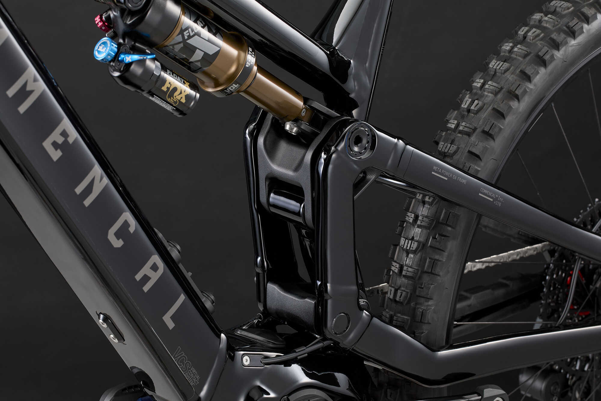 COMMENCAL META POWER SX AVINOX SIGNATURE PURE BLACK 2027 image large number 7