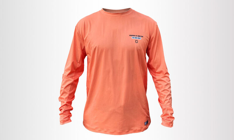 MAILLOT COMMENCAL LIGHTECH MANGA LARGA ORANGE