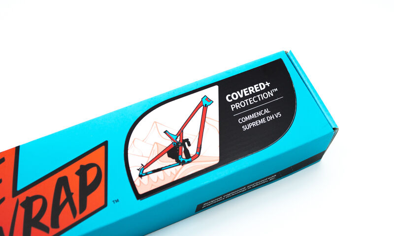 PROTECCIÓN DE CUADRO RIDEWRAP COVERED+ MATE - SUPREME DH V5
