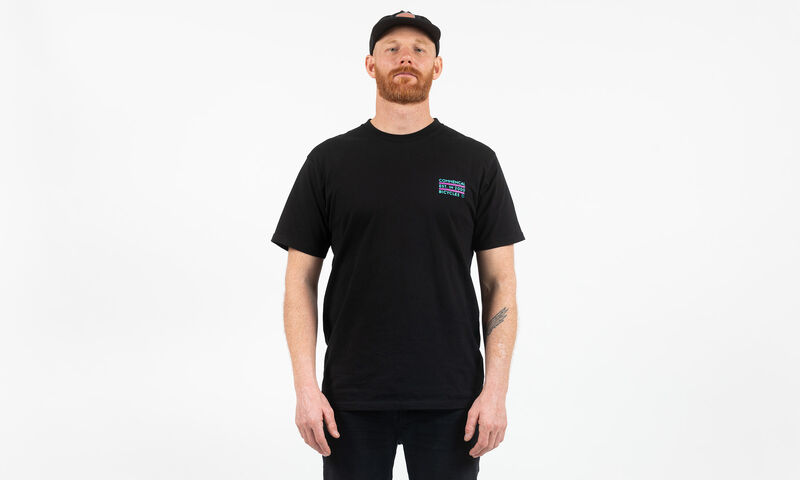 COMMENCAL T-SHIRT LOOSE FIT NEON BLACK