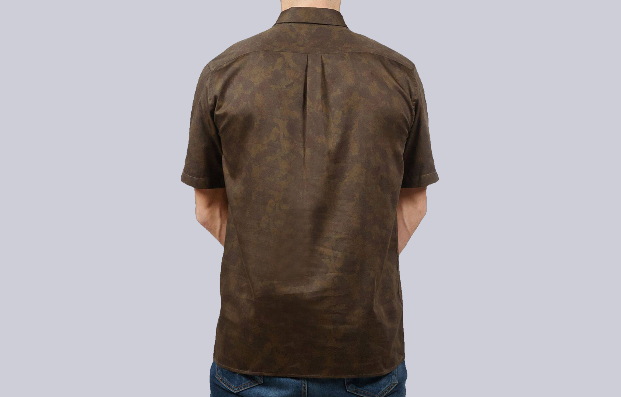CHEMISE COMMENCAL MANCHES COURTES LEGERE CAMO/KHAKI image large number 0