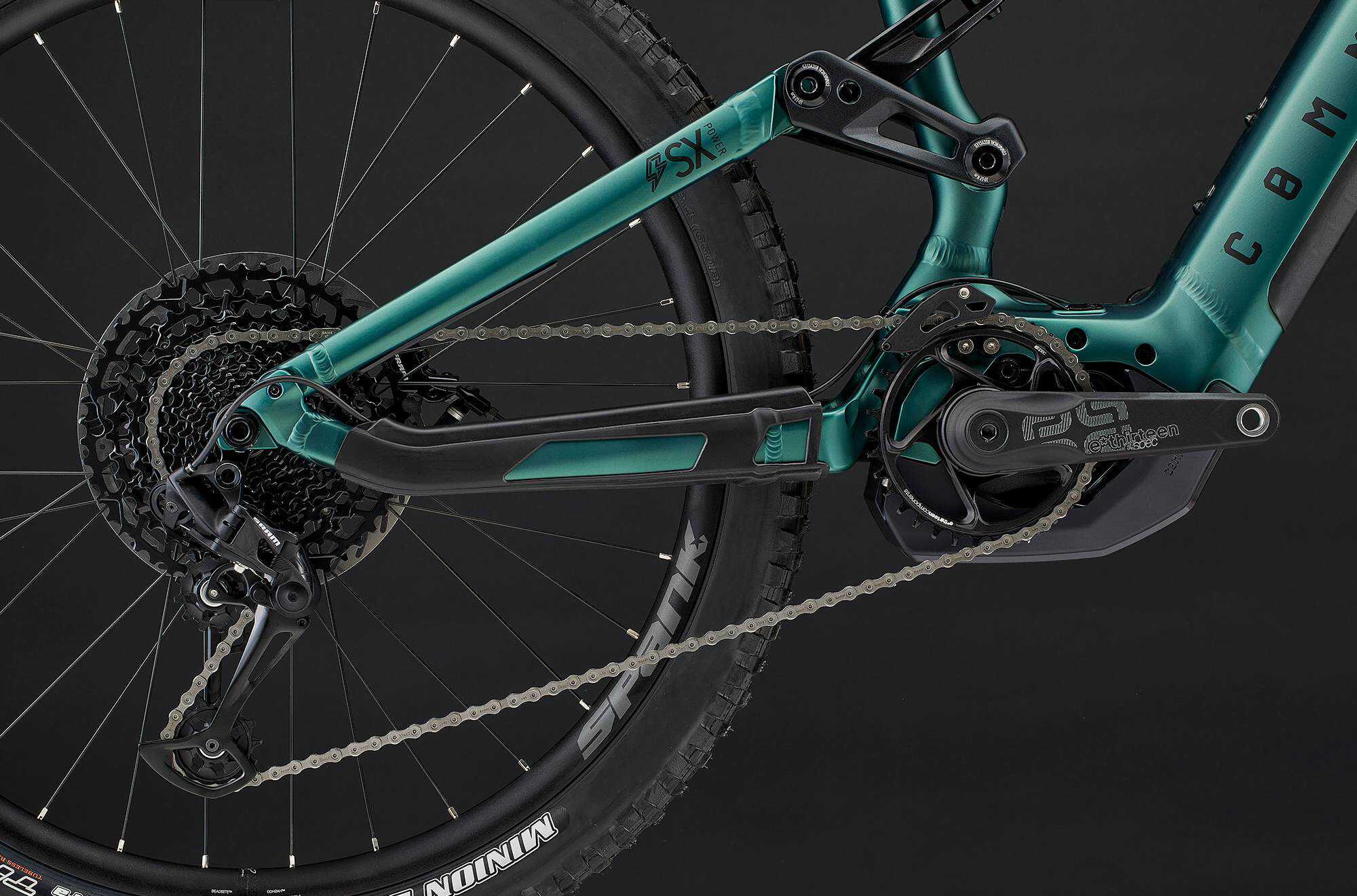 COMMENCAL META POWER SX BOSCH RIDE METALLIC GREEN image large number 4