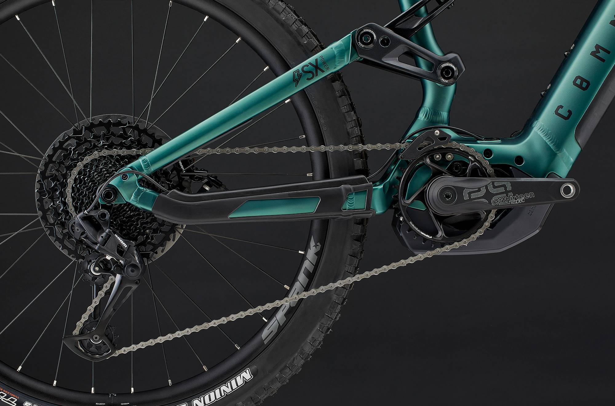 COMMENCAL META POWER SX BOSCH RIDE METALLIC GREEN image large number 4