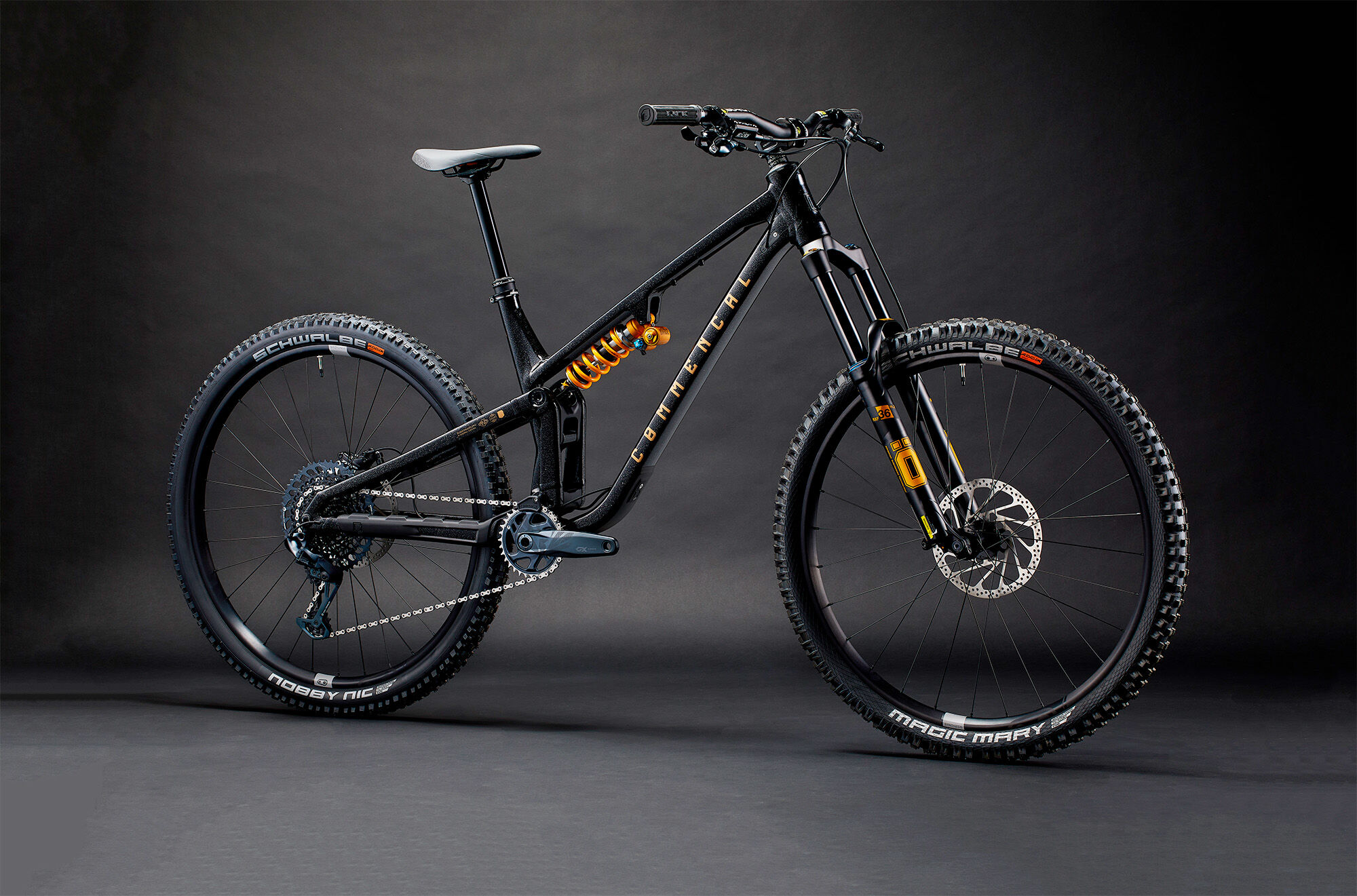 COMMENCAL | COMMENCAL META V5 OHLINS EDITION GLITTERY BLACK
