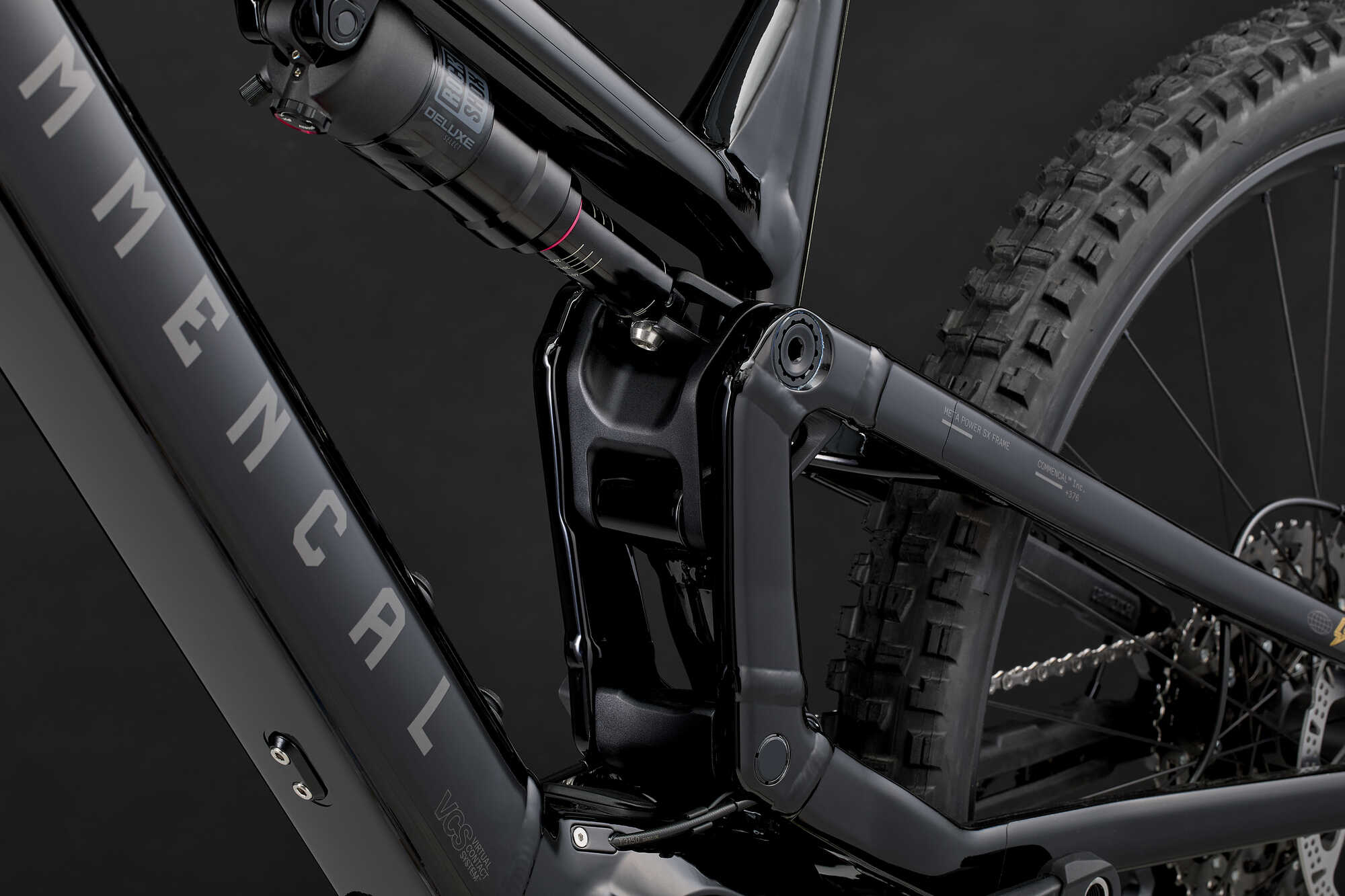 COMMENCAL META POWER SX AVINOX RIDE PURE BLACK 2027 image large number 7