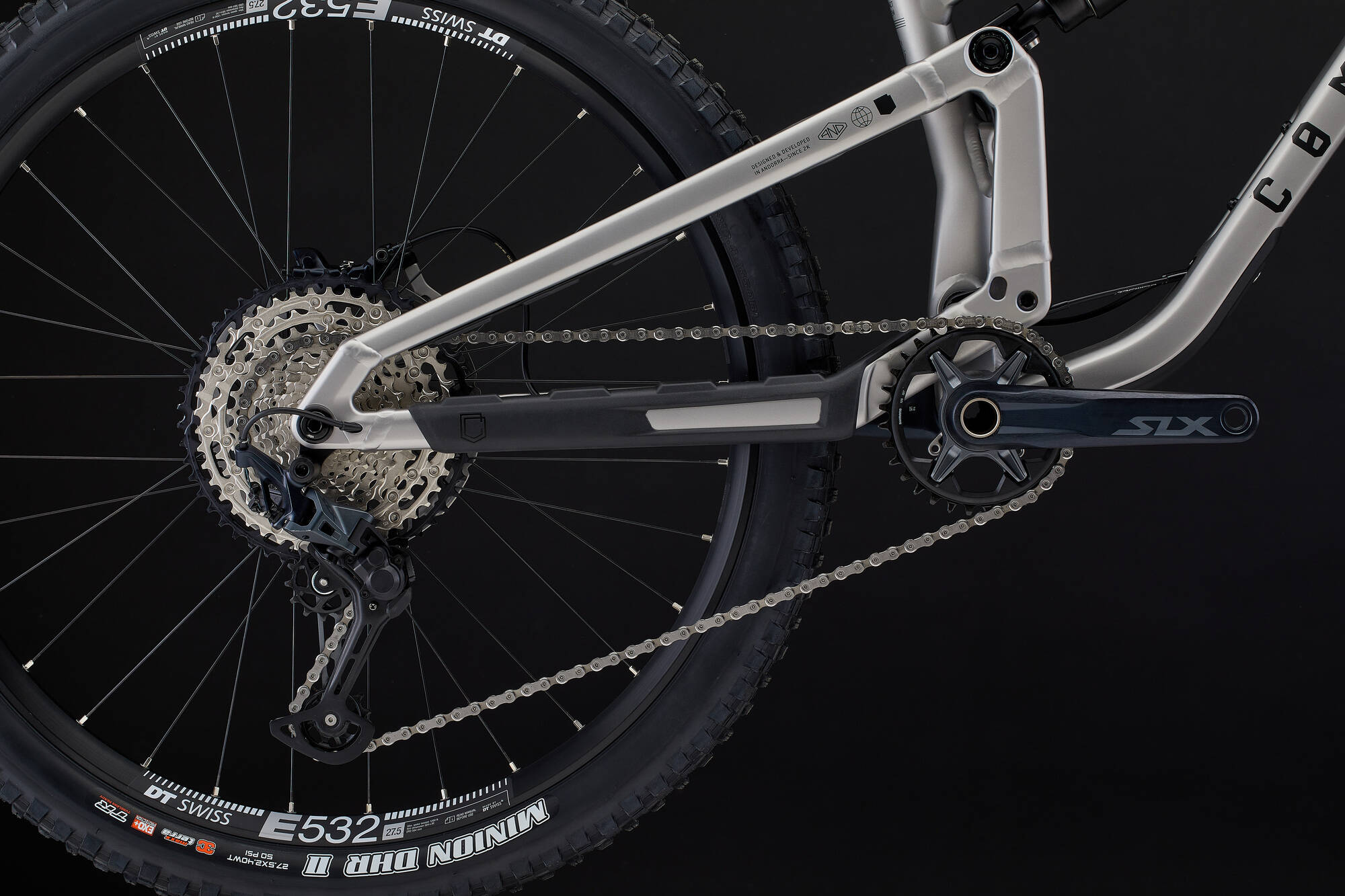 COMMENCAL META SX V5 ESSENTIAL SILVER image large number 5