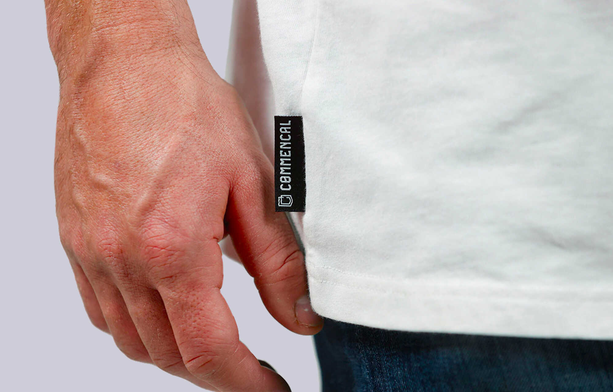 COMMENCAL CORPORATE T-SHIRT WHITE image large number 2