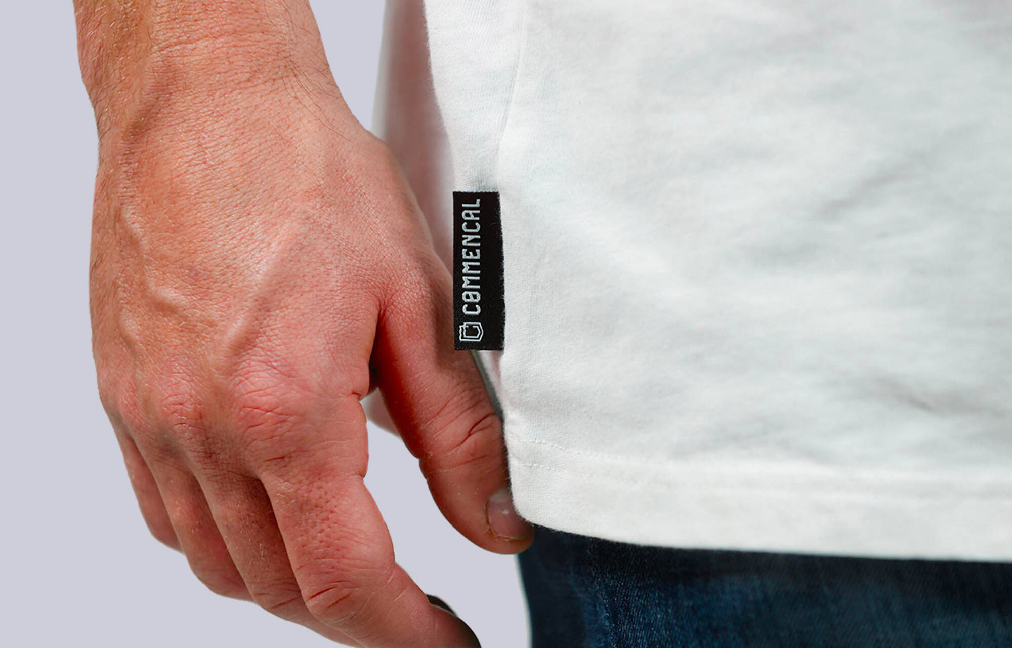 T-SHIRT COMMENCAL CORPORATE WHITE image large number 2