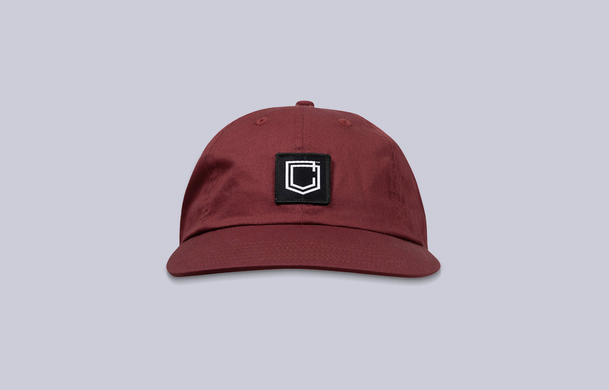 6 PANEL CAP DARK RED image cover number 0