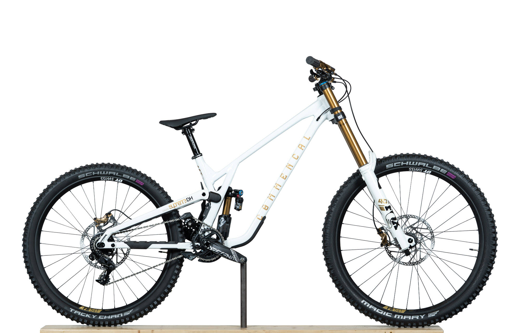COMMENCAL SUPREME DH V5 SIGNATURE LTD PURE WHITE - L (23151003) image number null