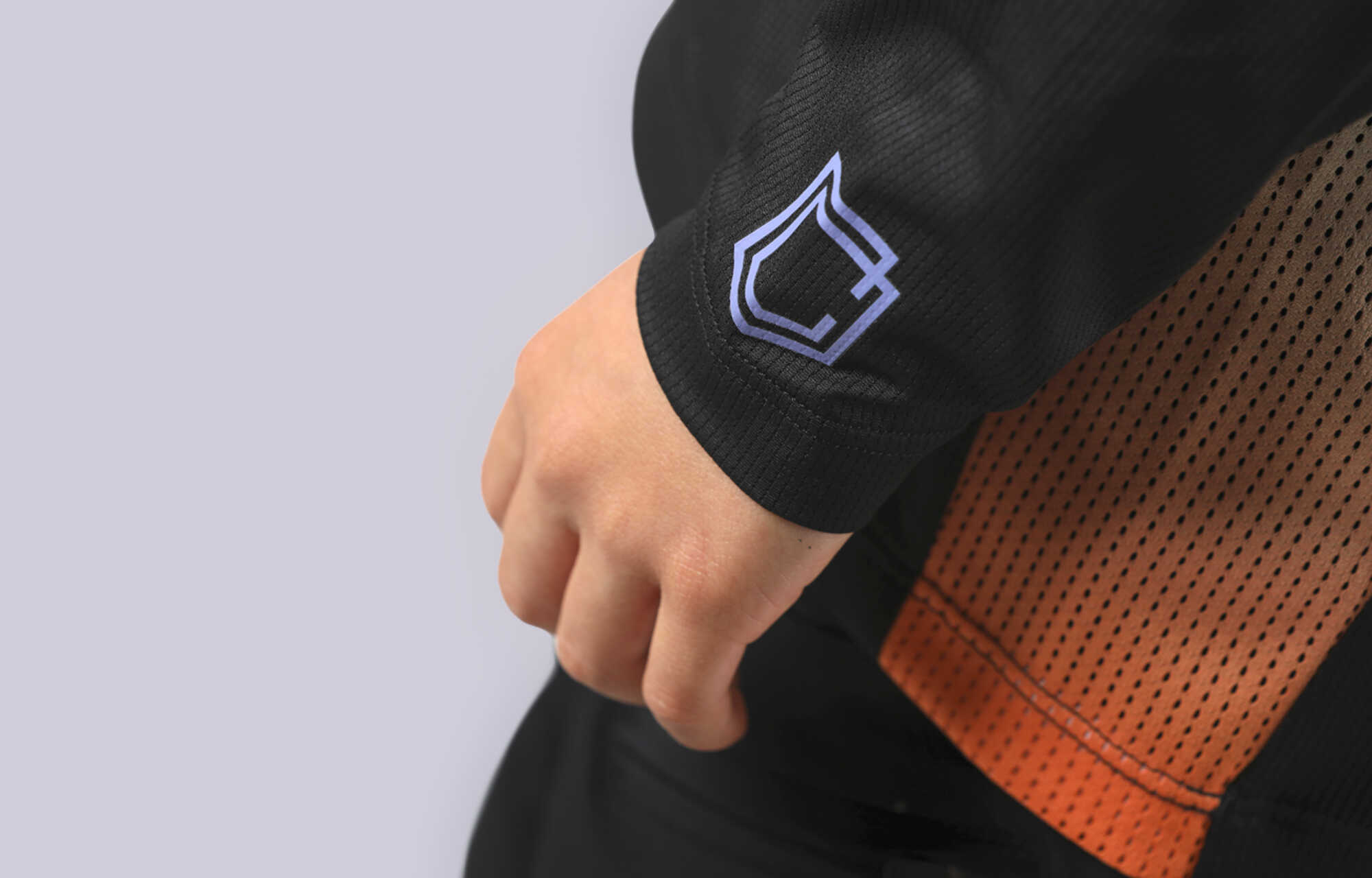 MAILLOT COMMENCAL LIGHTECH MANCHES LONGUES KIDS CORPORATE SUNSET image large number 3