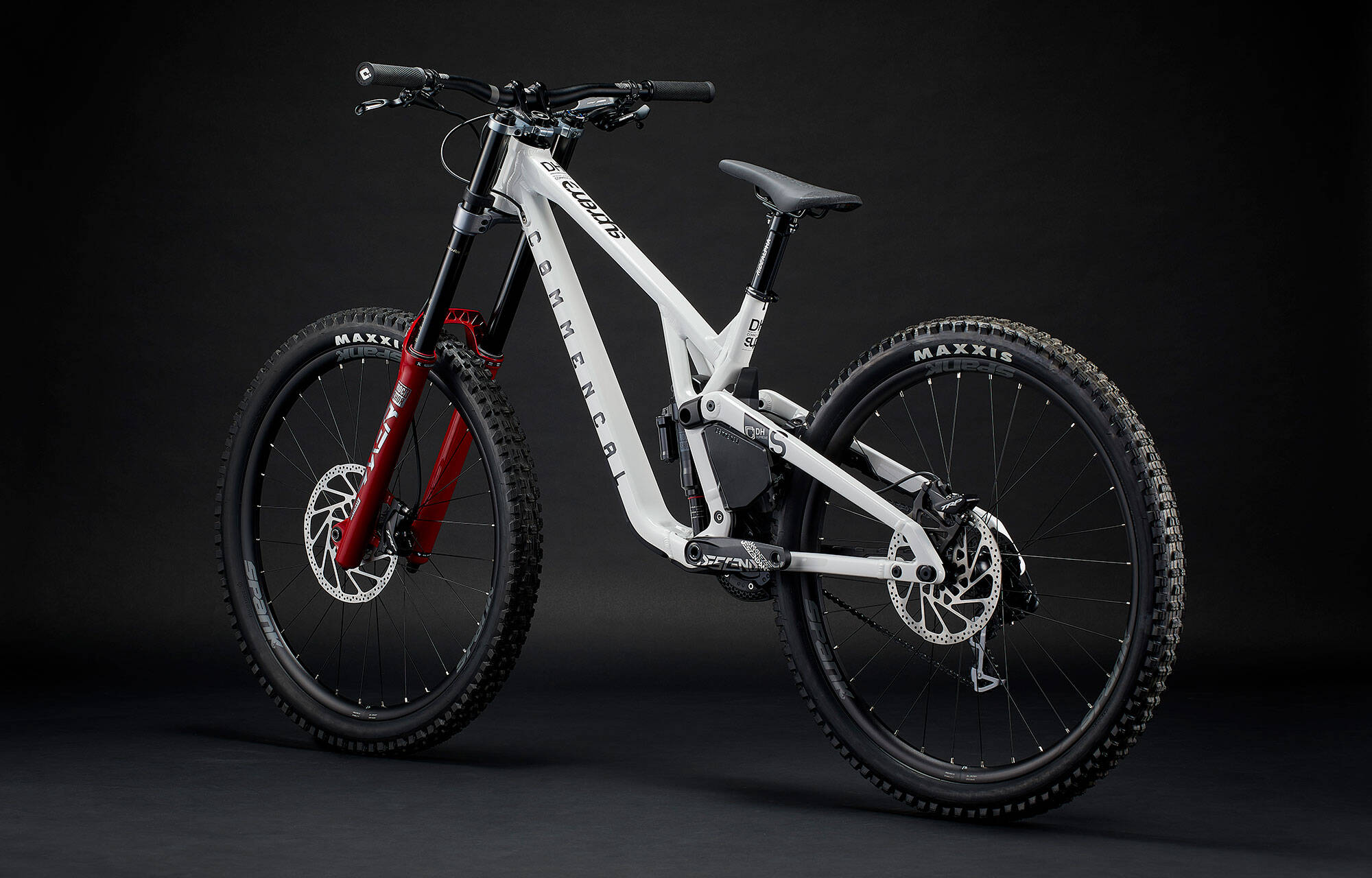 COMMENCAL SUPREME DH V5 XS PURE WHITE image large number 2